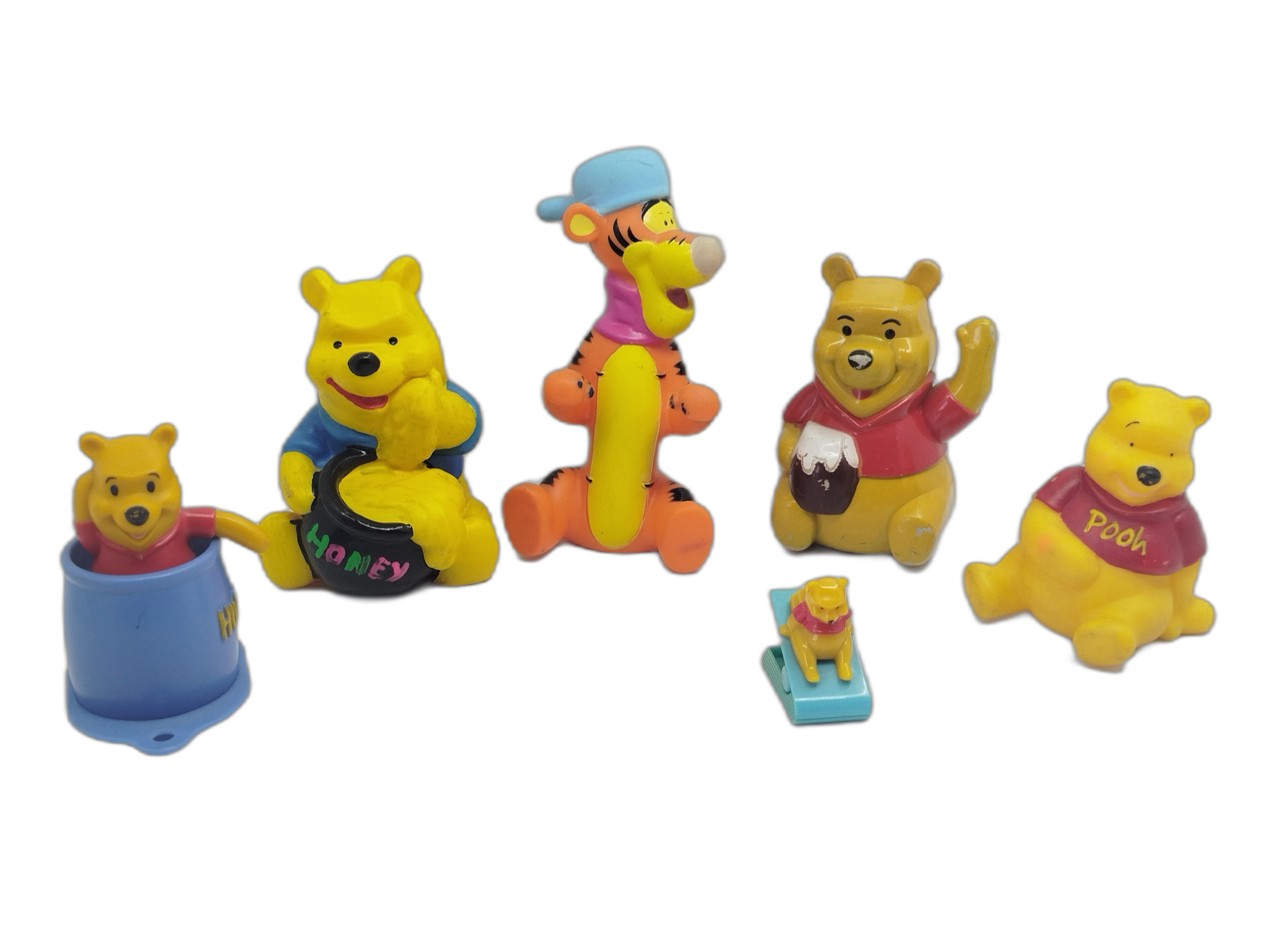Lote de  6 Figuras Winnie Pooh