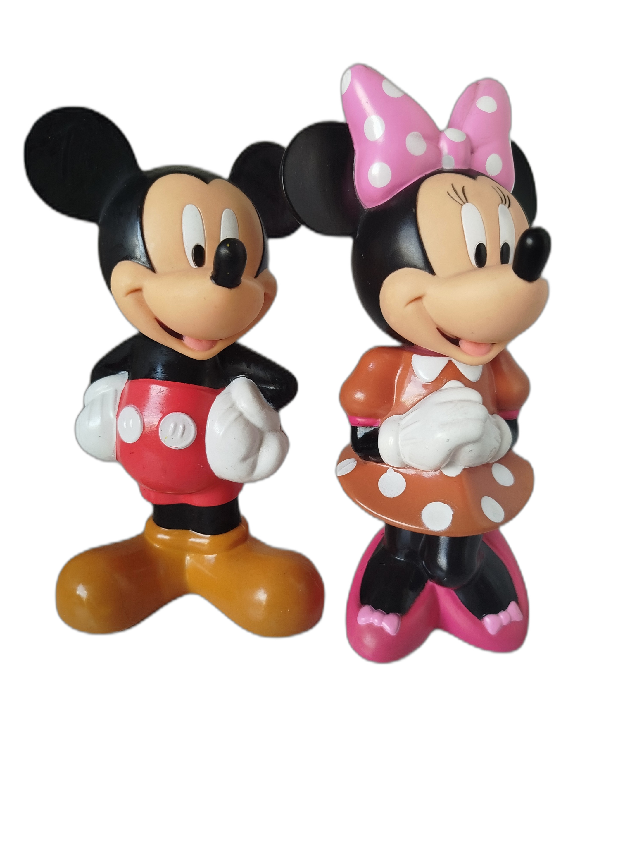 Frascos de jabonera de Mickey y Minnie Mouse