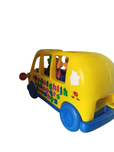 
Autobus educativo, con animales y abcedario. enseña abecedariio y sonidos de animales - funcional