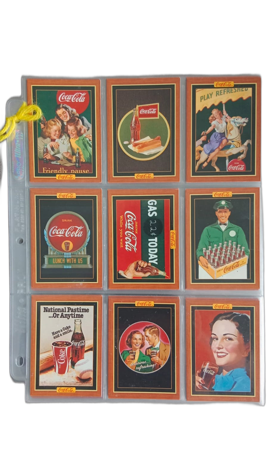 Colección Completa Coca-Cola Cards (1995) Serie 4