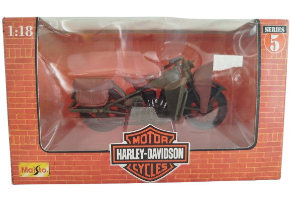 Motocicleta Harley Davidson marca maisto.