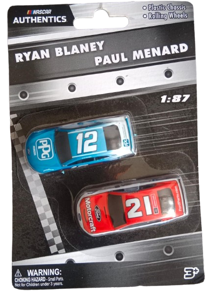 NASCAR Authentics 1:87 - 2-Pack Lionel Racing 2018