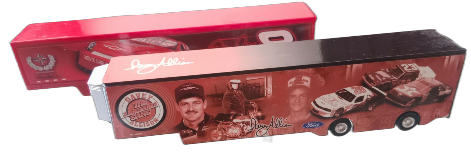 NASCAR Hauler 1:64 Colección - Cabina + 2 Remolques Intercambiables
