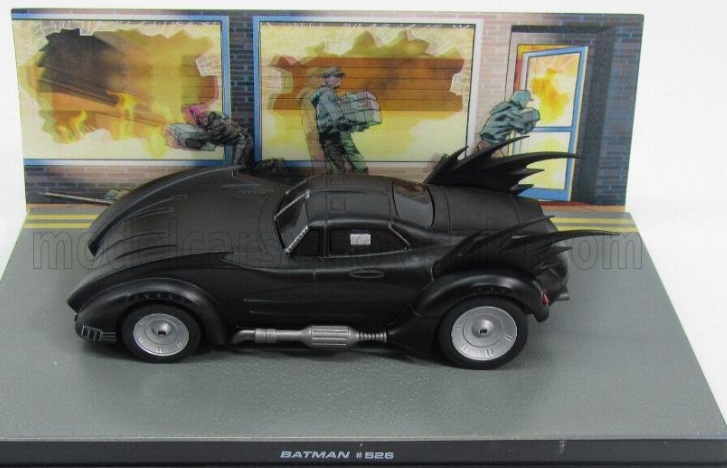 Batman Automobilia - BATMAN 526 - Escala 1:43 fabricado en metal fundido, incluye revista con historia del modelo