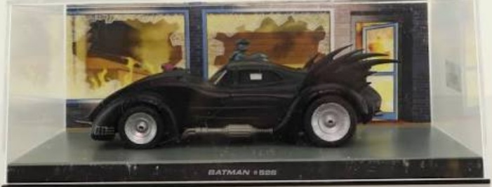 Batman Automobilia - BATMAN 526 - Escala 1:43 fabricado en metal fundido, incluye revista con historia del modelo