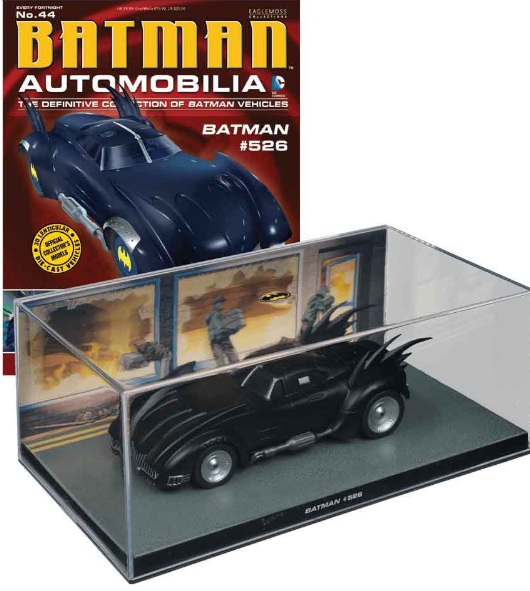 Batman Automobilia - BATMAN 526 - Escala 1:43 fabricado en metal fundido, incluye revista con historia del modelo