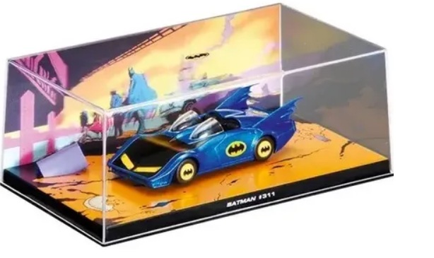 Batman Automobilia - BATMAN  311 - Escala 1:43 fabricado en metal fundido, incluye revista con historia del modelo