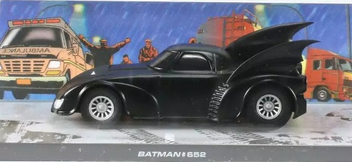 Batman Automobilia - BATMAN  652 - Escala 1:43 fabricado en metal fundido, incluye revista con historia del modelo