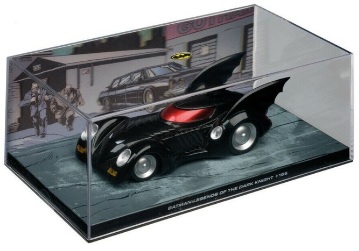 Batman Automobilia - BATMAN LEGENDS OF THE DARK KNIGHT 156 - Escala 1:43 fabricado en metal fundido, incluye revista con historia del modelo
