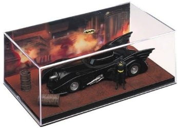 Batman Automobilia - BATMAN MOVIE - Escala 1:43 fabricado en metal fundido, incluye revista con historia del modelo