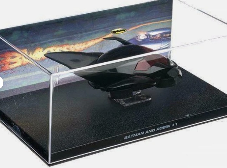 Batman Automobilia - BATMAN  Y ROBIN 1 - Escala 1:43 fabricado en metal fundido, incluye revista con historia del modelo