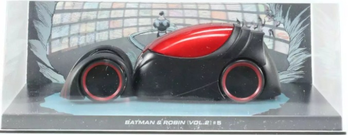 Batman Automobilia - BATMAN  Y ROBIN 2 - Escala 1:43 fabricado en metal fundido, incluye revista con historia del modelo
