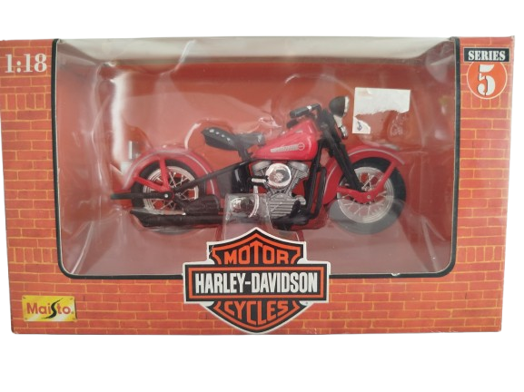 Motocicleta Harley Davidson marca maisto.