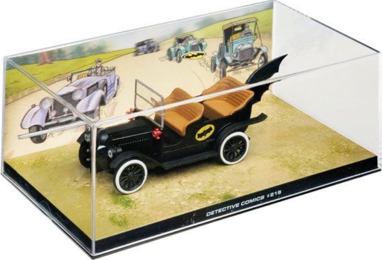 Batman Automobilia - DETECTIVE COMICS 219 - Escala 1:43 fabricado en metal fundido, incluye revista con historia del modelo