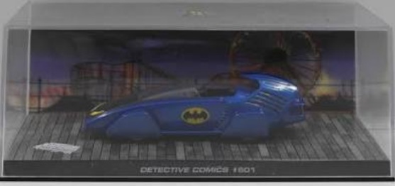 Batman Automobilia - DETECTIVE COMICS 601 - Escala 1:43 fabricado en metal fundido, incluye revista con historia del modelo