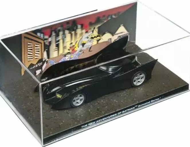 Batman Automobilia - THE NEW AVENTURES OF BATMAN - Escala 1:43 fabricado en metal fundido, incluye revista con historia del modelo
