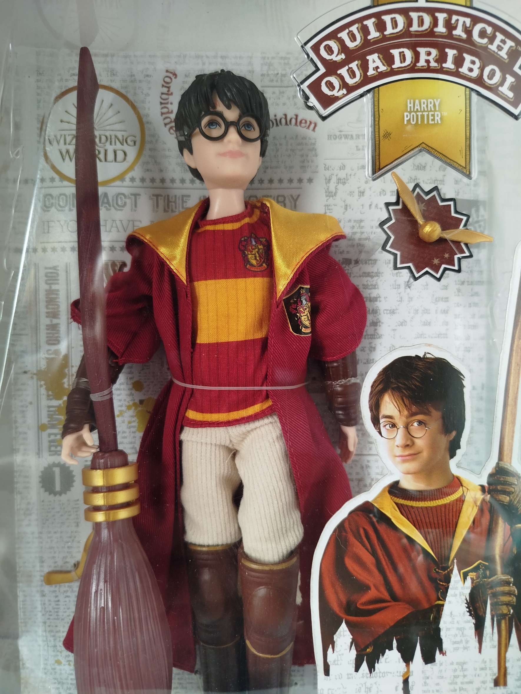 Harry Potter - Con atuendo Quidditch