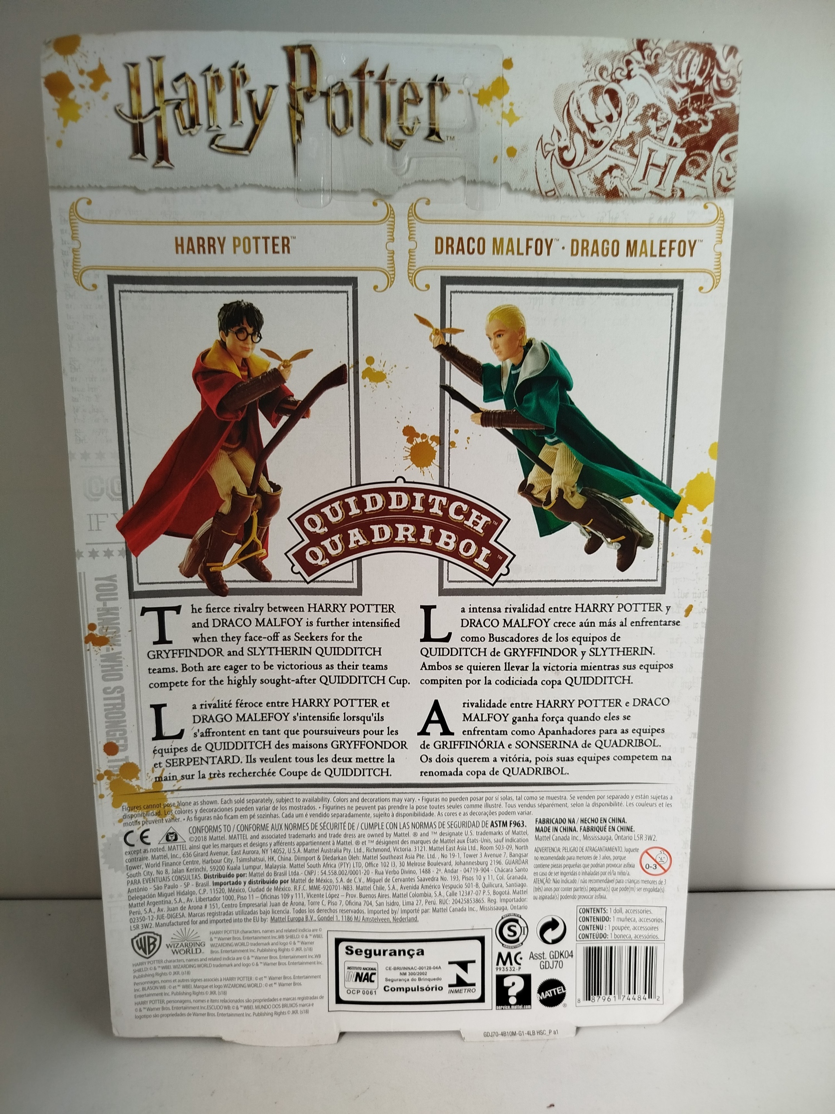 Harry Potter - Con atuendo Quidditch