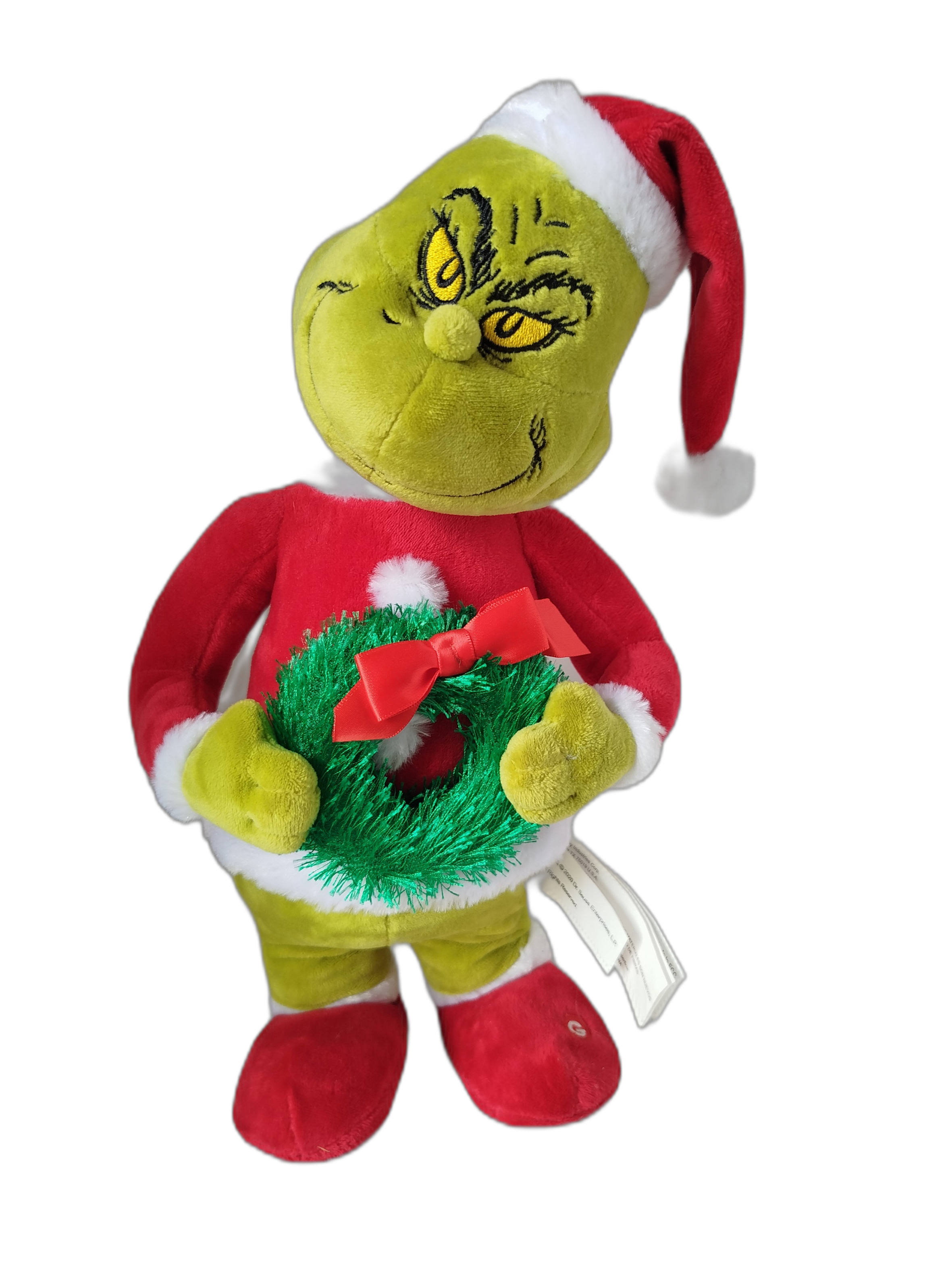 NAVIDAD - Peluche navideño animado de Grinch
