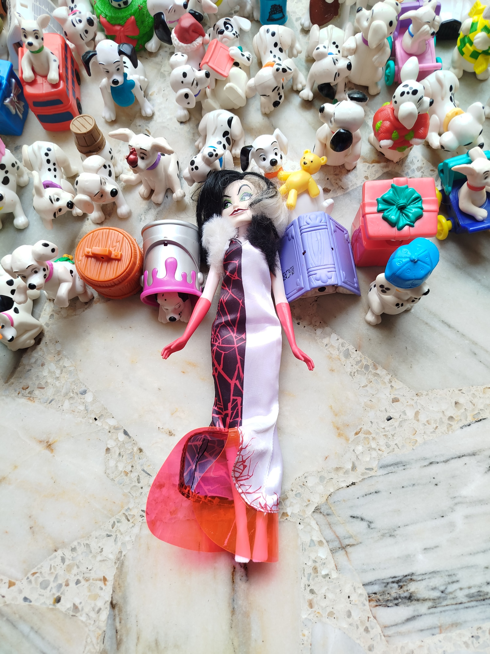 Colección completa de 101 Dálmatas mas Cruella de Vil