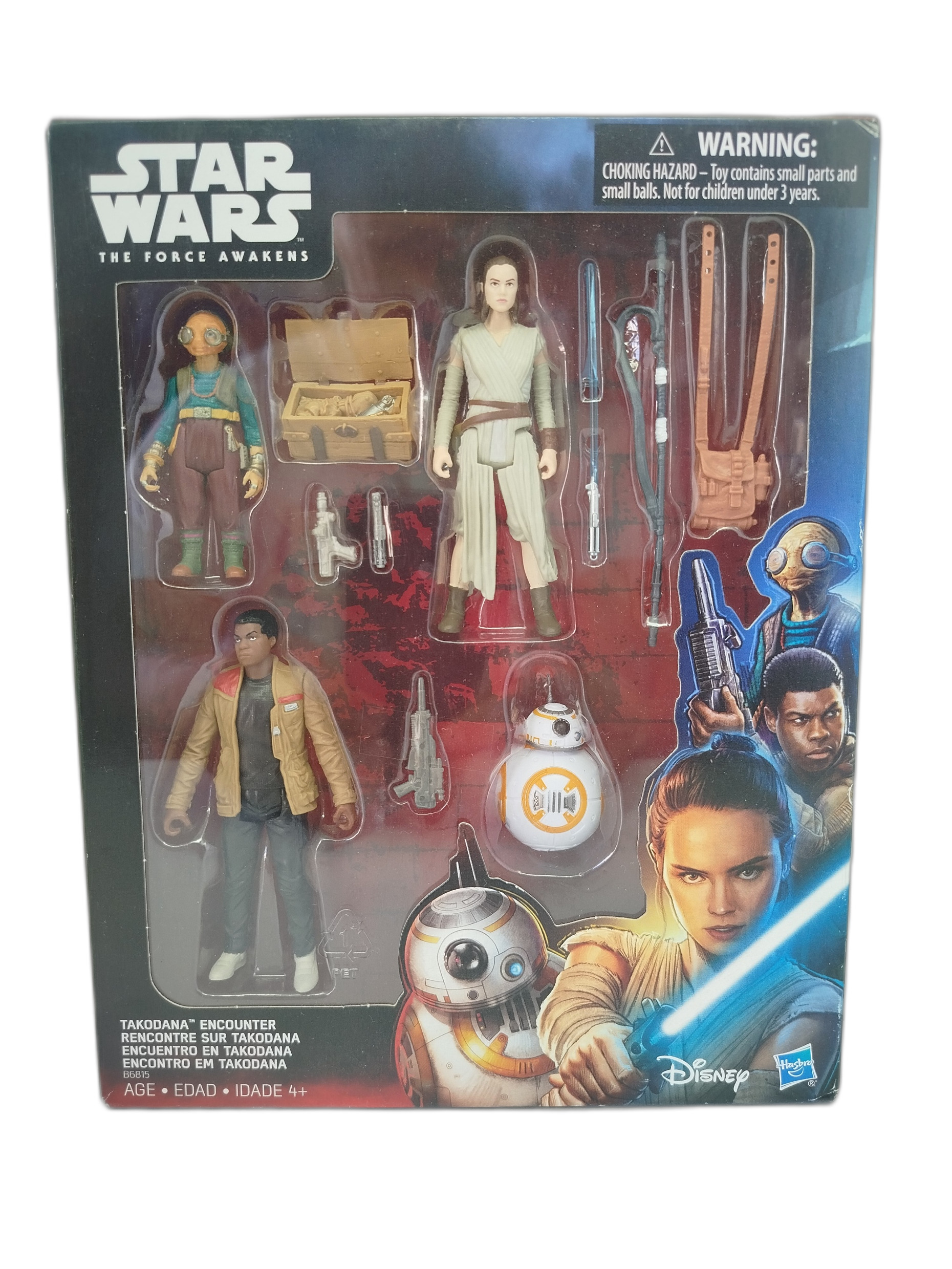 STAR WARS - Tokodana Encounter - Basado en el Despertar de la Fuerza. figuras de 9cm