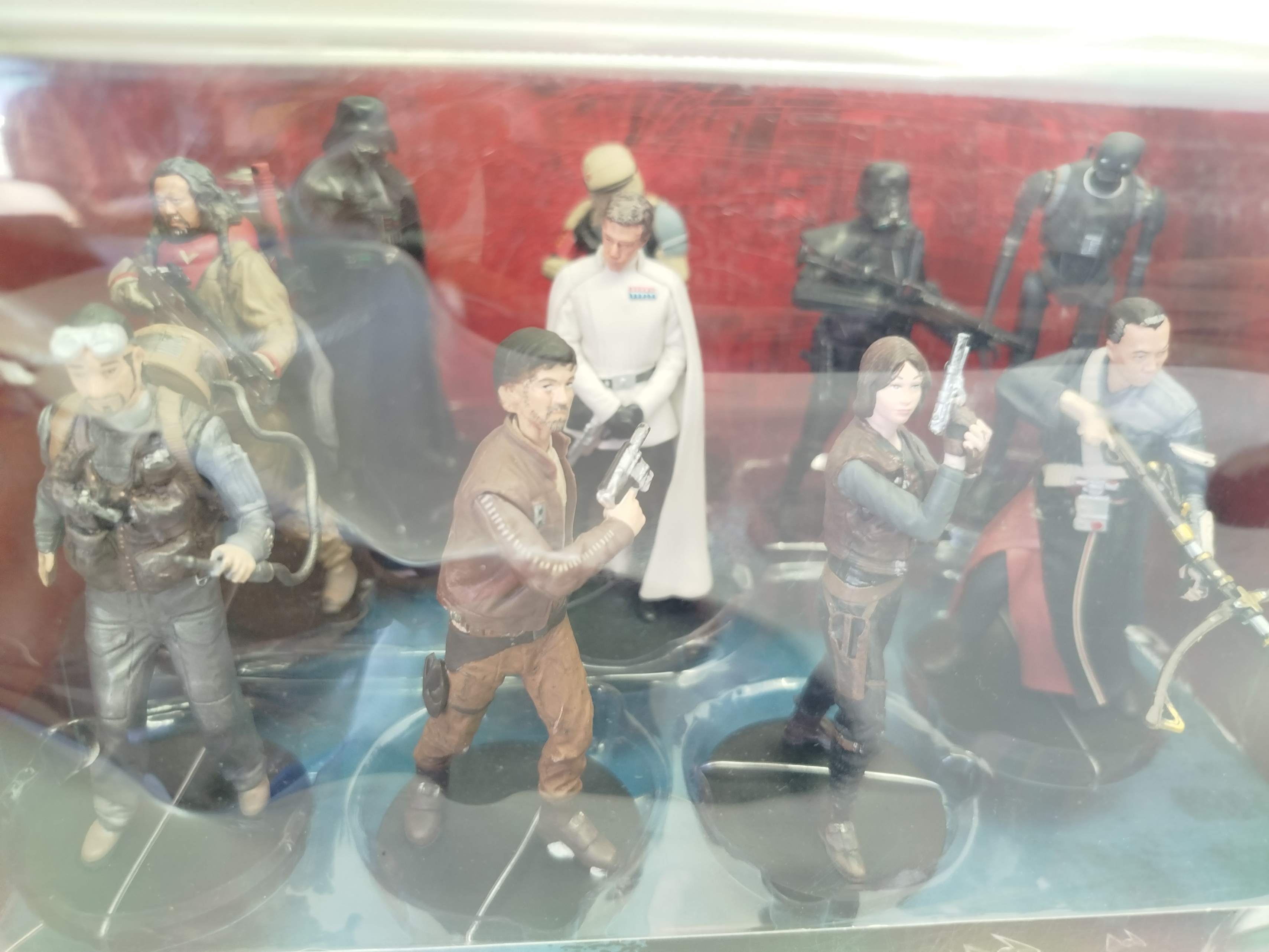 STAR WARS - Rogue One Deluxe Figurine Set - Paquete de 10 Figuras