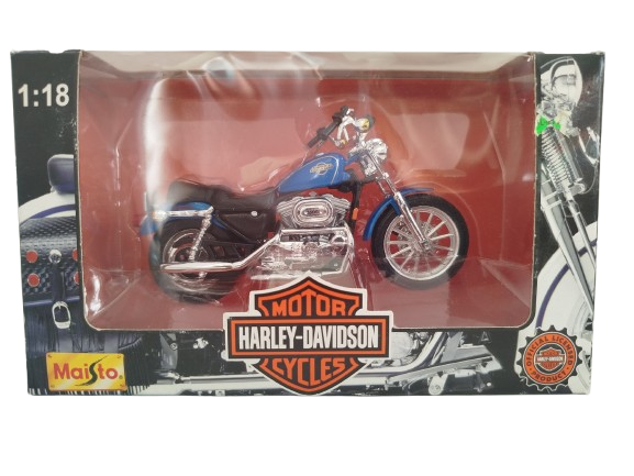 Motocicleta Harley Davidson marca maisto.