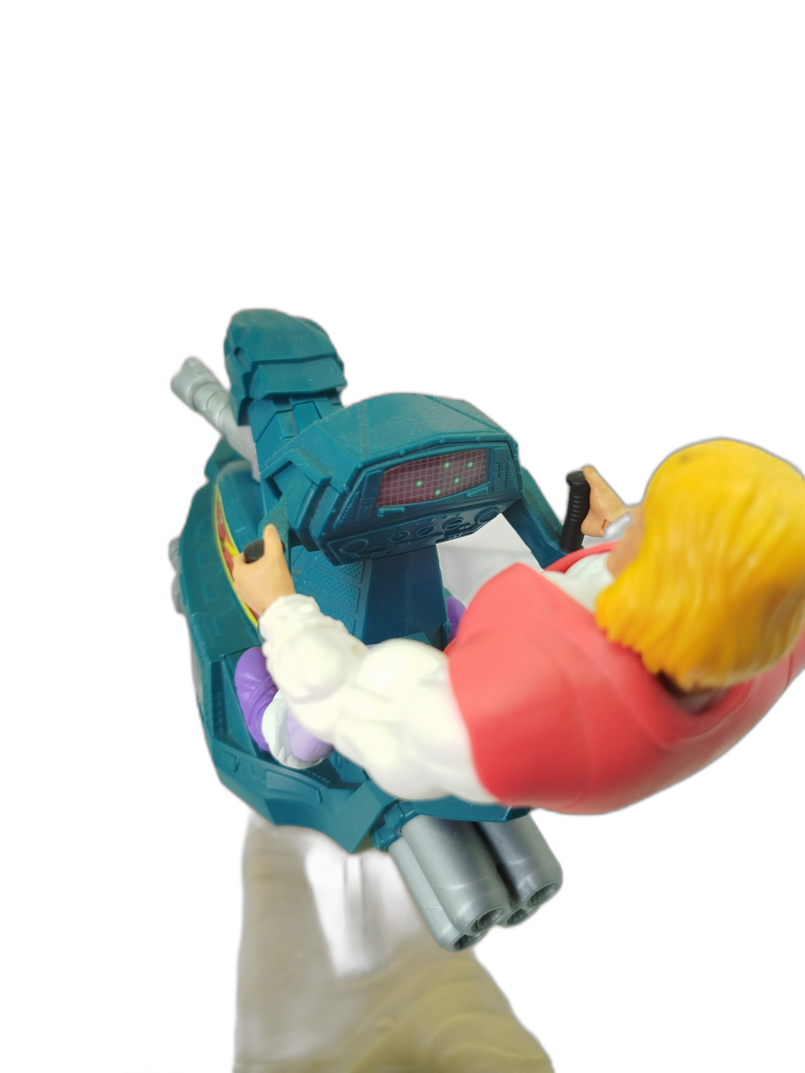 Masters of the Universe Origins  - Principe Adam y su vehículo Sky Sled