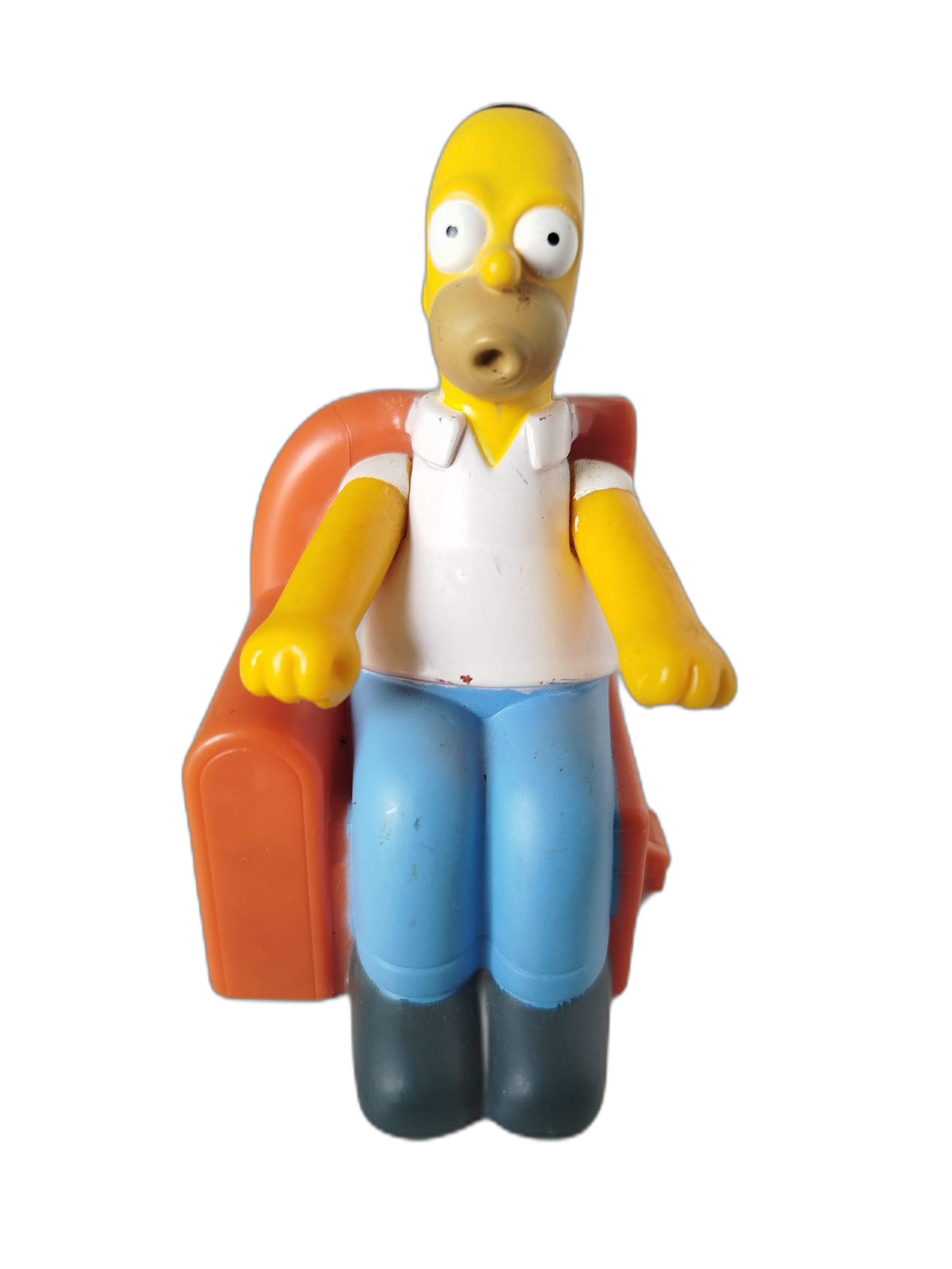 LOS SIMPSONS - Homero en su sofá naranja - Funcional