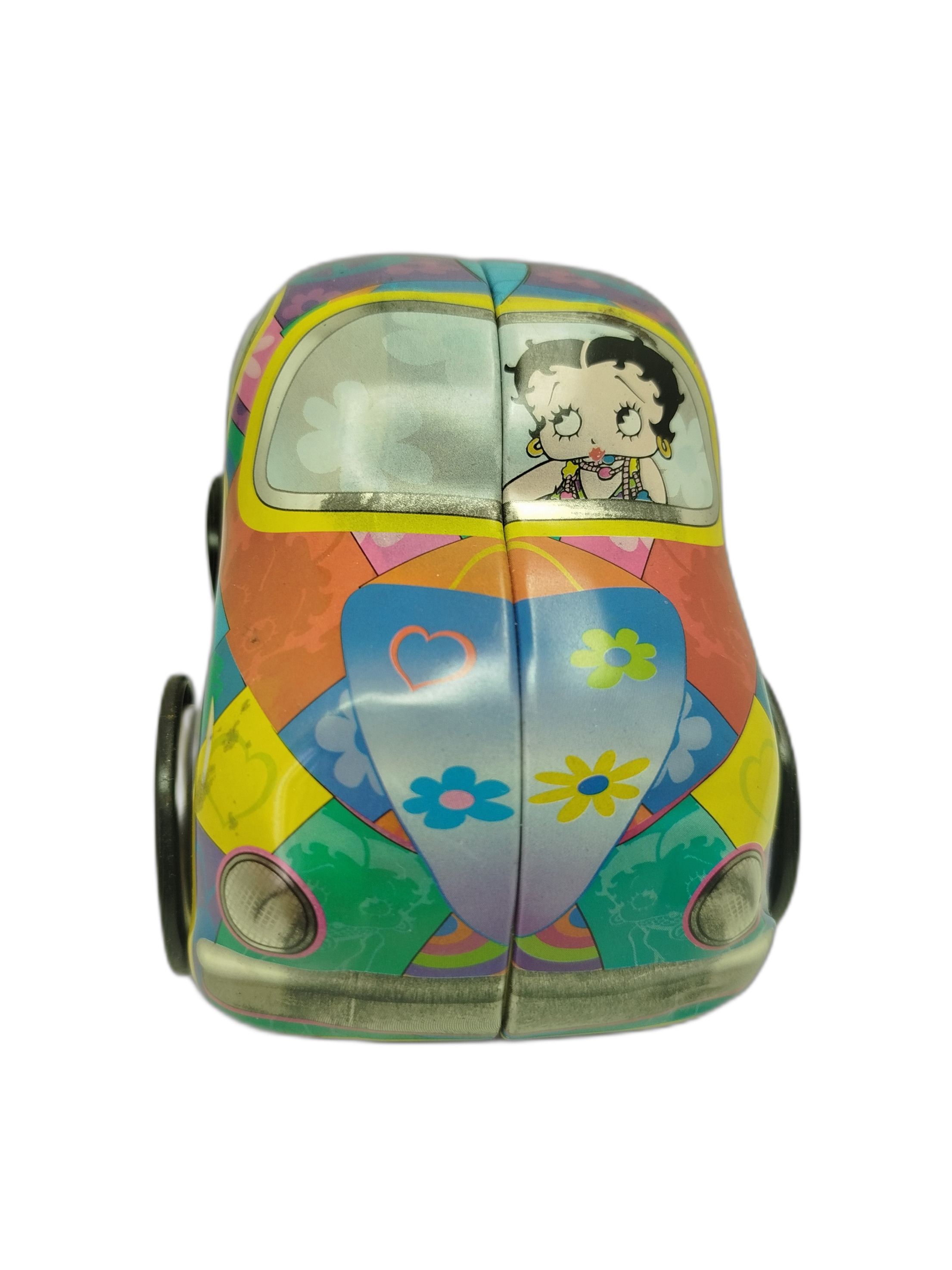 BETTY BOOP - Carro en hojalata con forma de Wolkswagen Escarabajo -2002