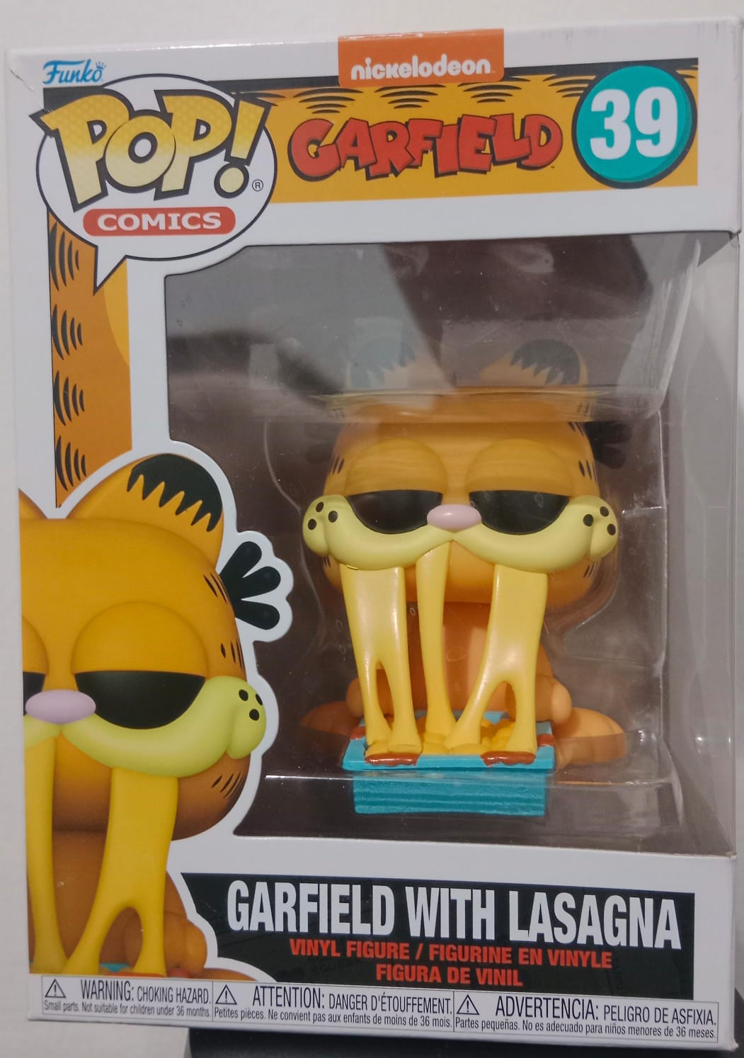 El Funko Pop! de Garfield con Lasaña (#39) 