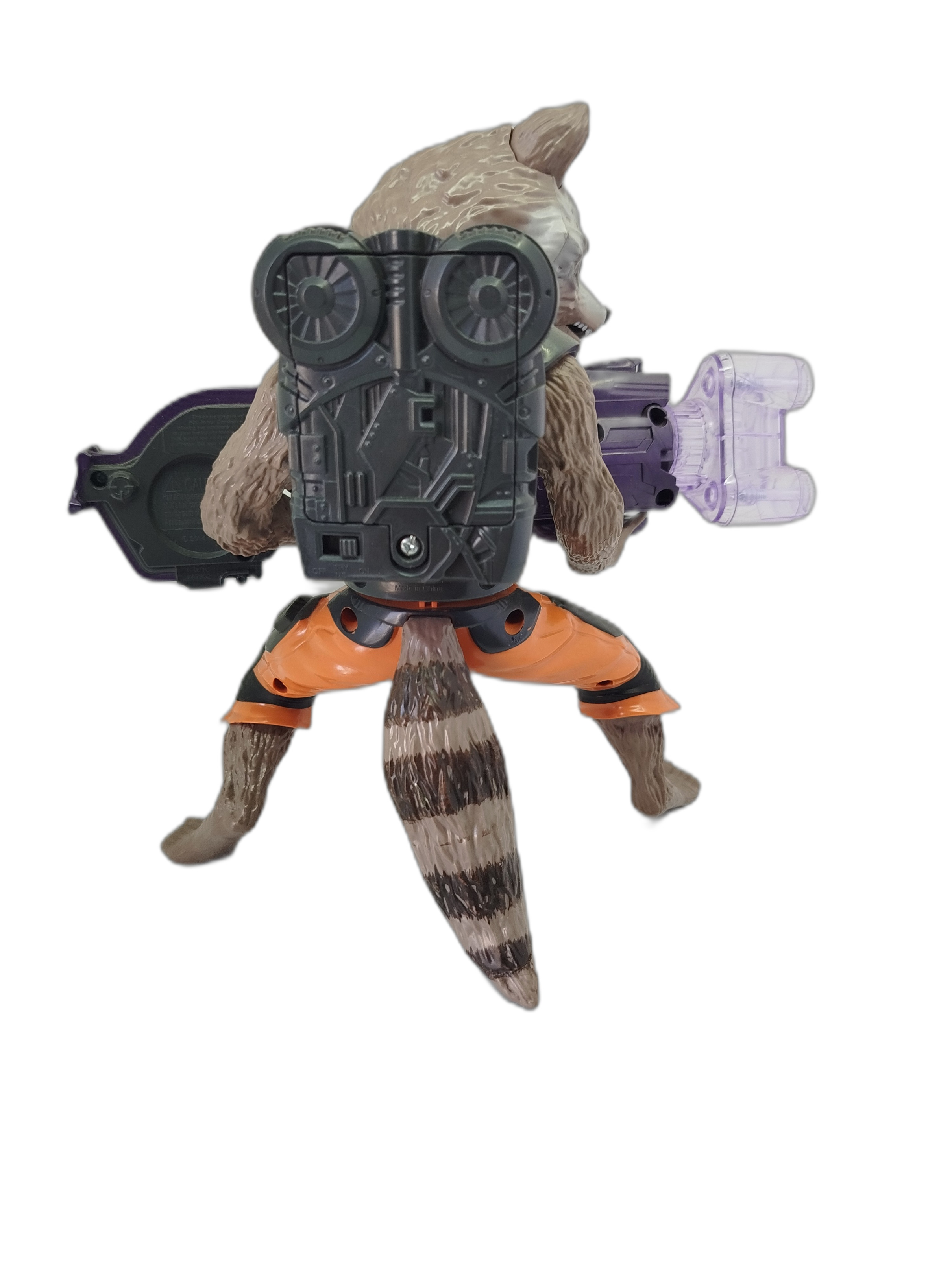 GUARDIANES DE LA GALAXIA - Rocket Raccoon - Efectos de sonido, luces y movimiento (Ver video)