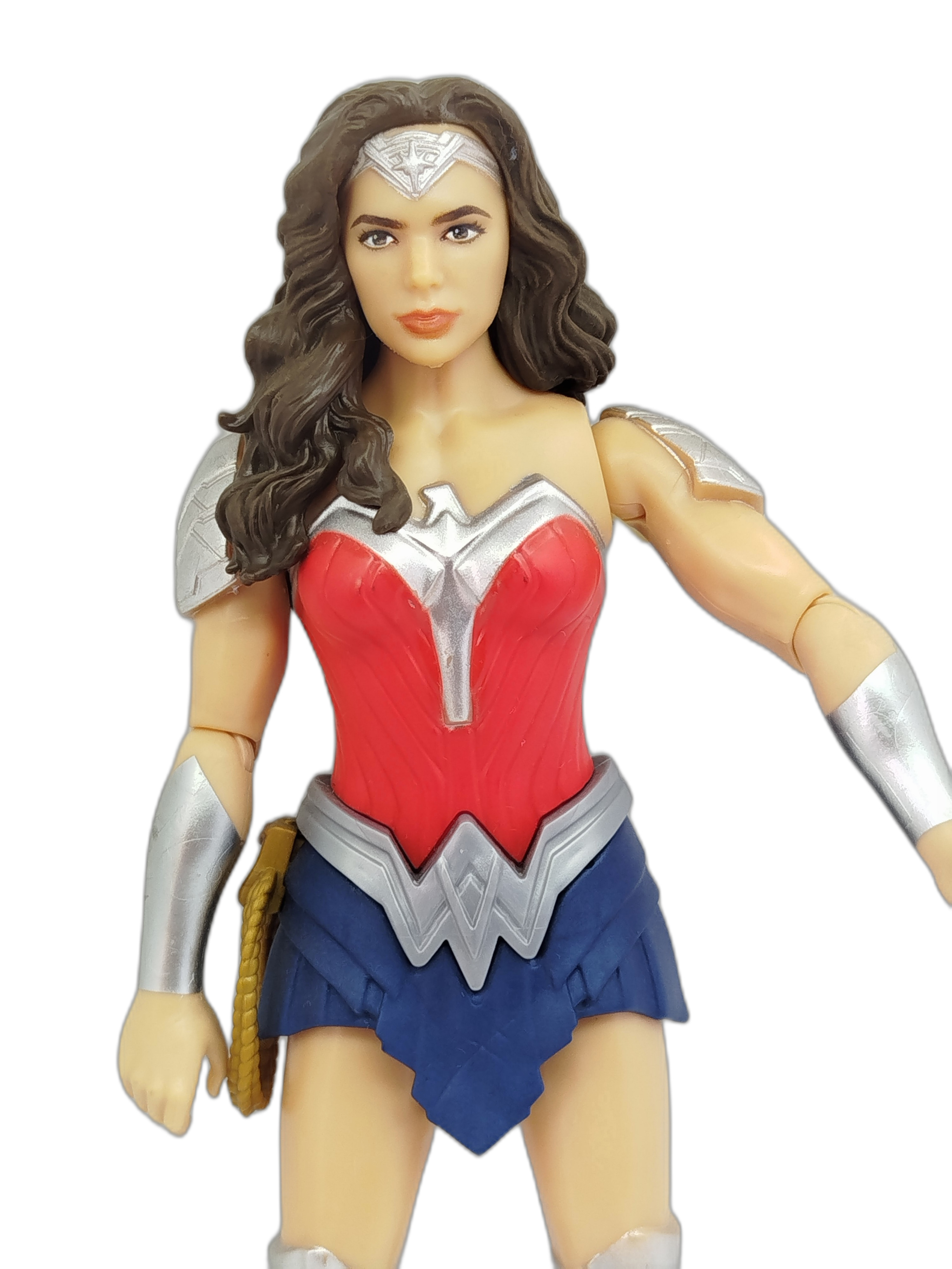MUJER MARAVILLA - Wonder Woman (Armadura Metálica) de la serie True-Moves 