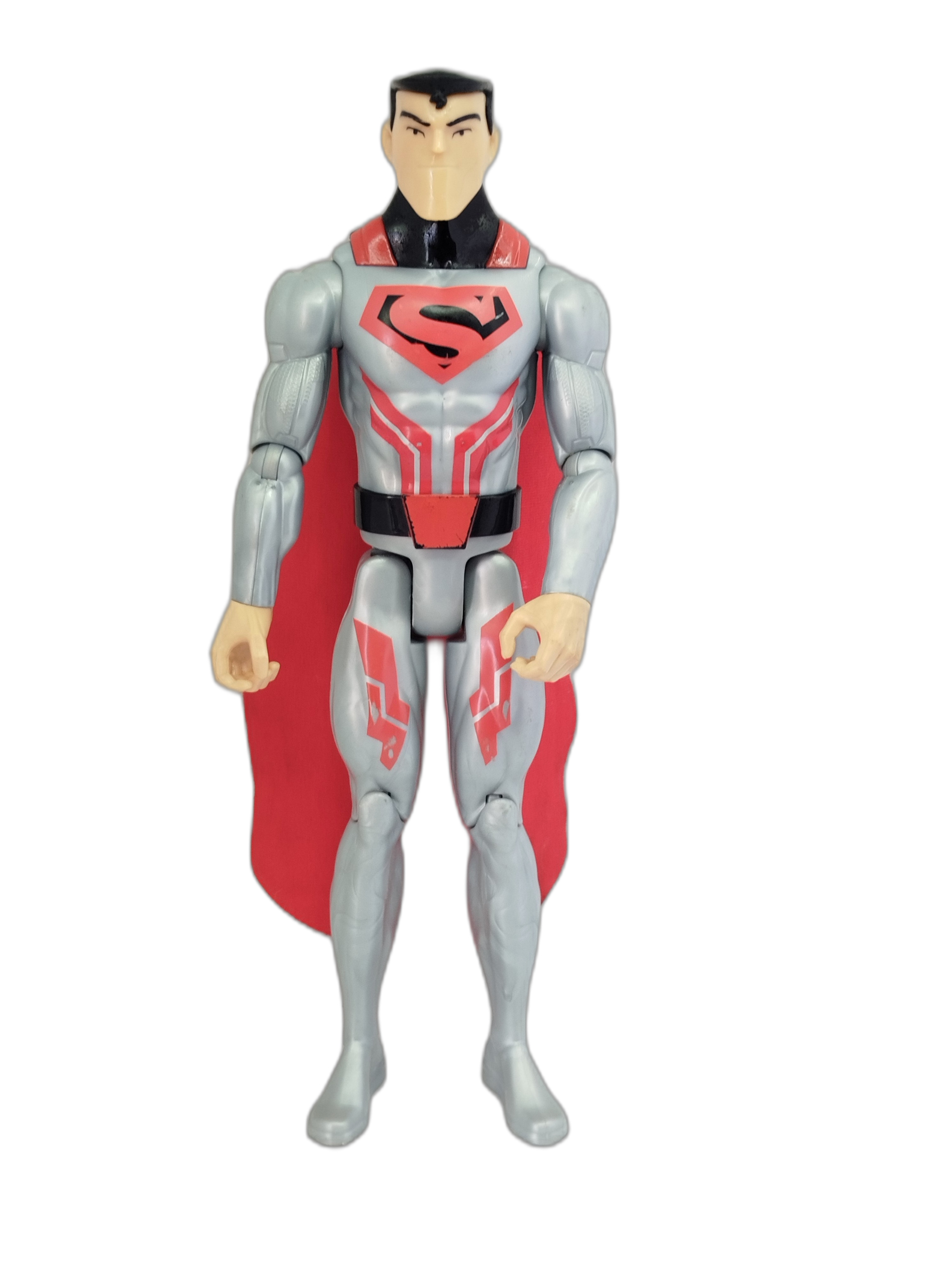  Superman Traje de Acero (Steel Suit) de la serie animada de televisión Justice League Action