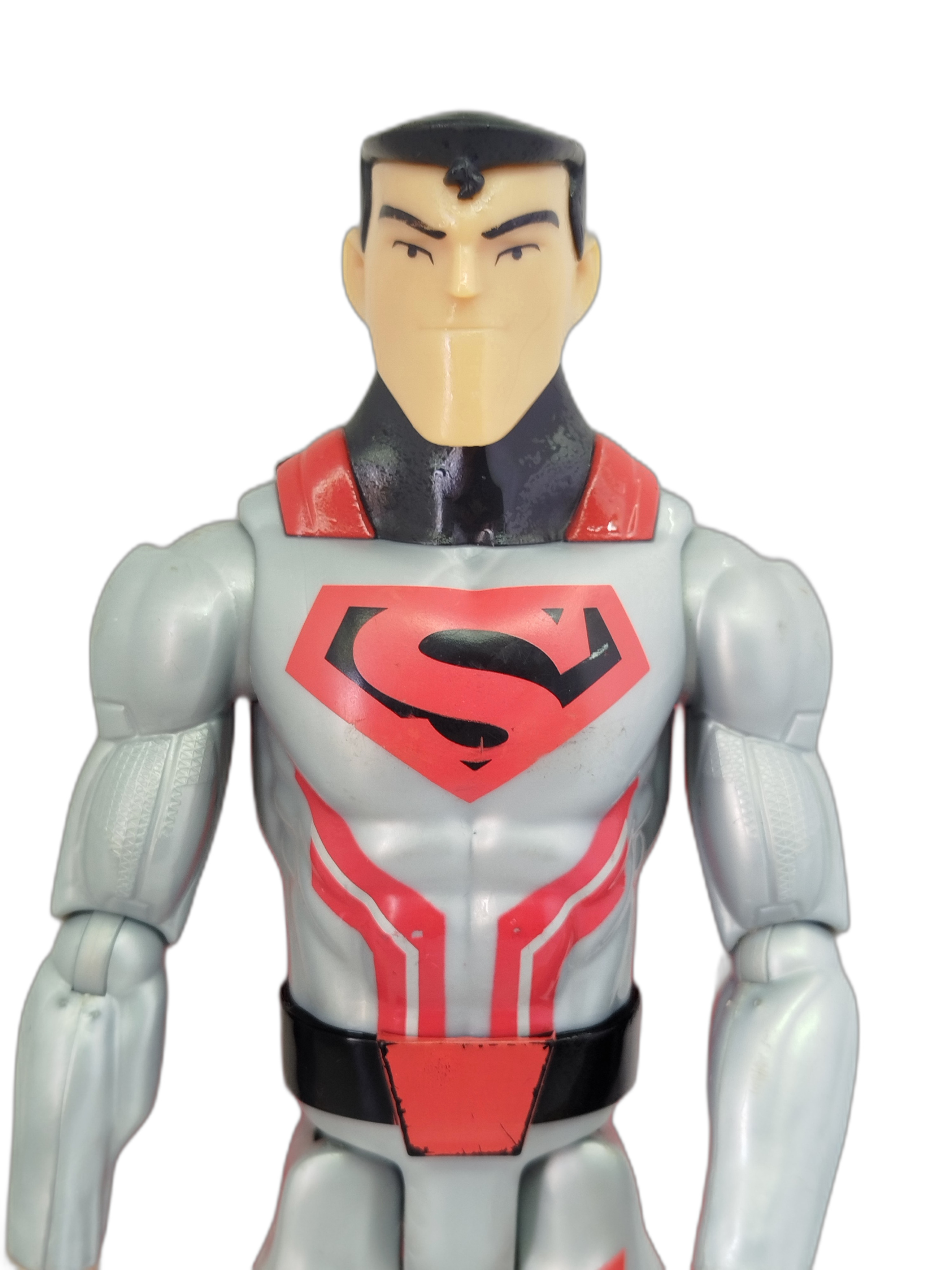  Superman Traje de Acero (Steel Suit) de la serie animada de televisión Justice League Action