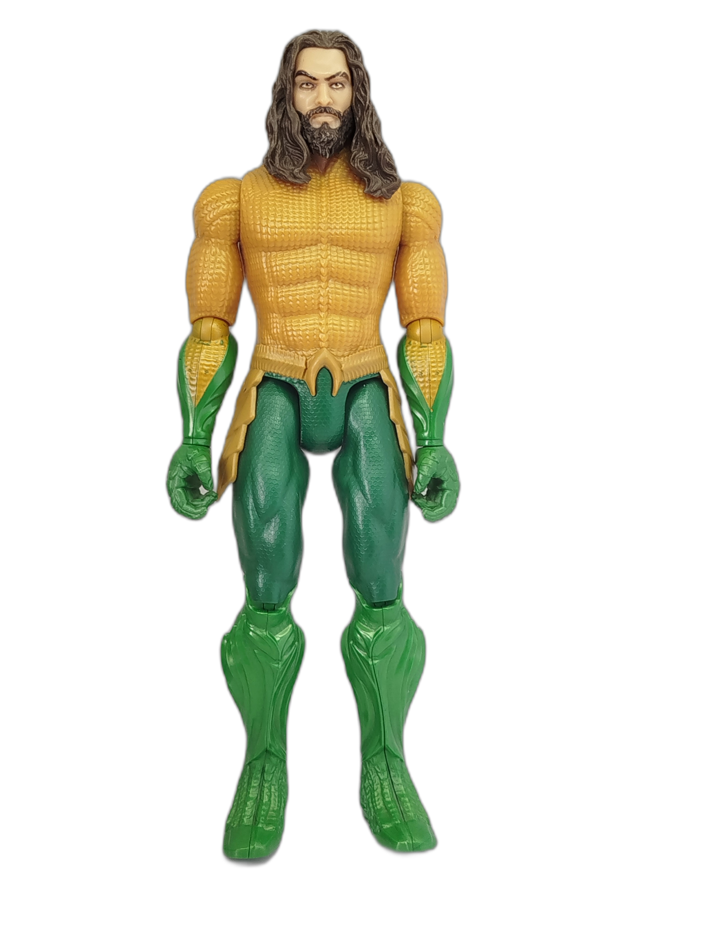 Aquaman (Arthur Curry con Traje Dorado Clásico) perteneciente a la serie cinematográfica True-Moves