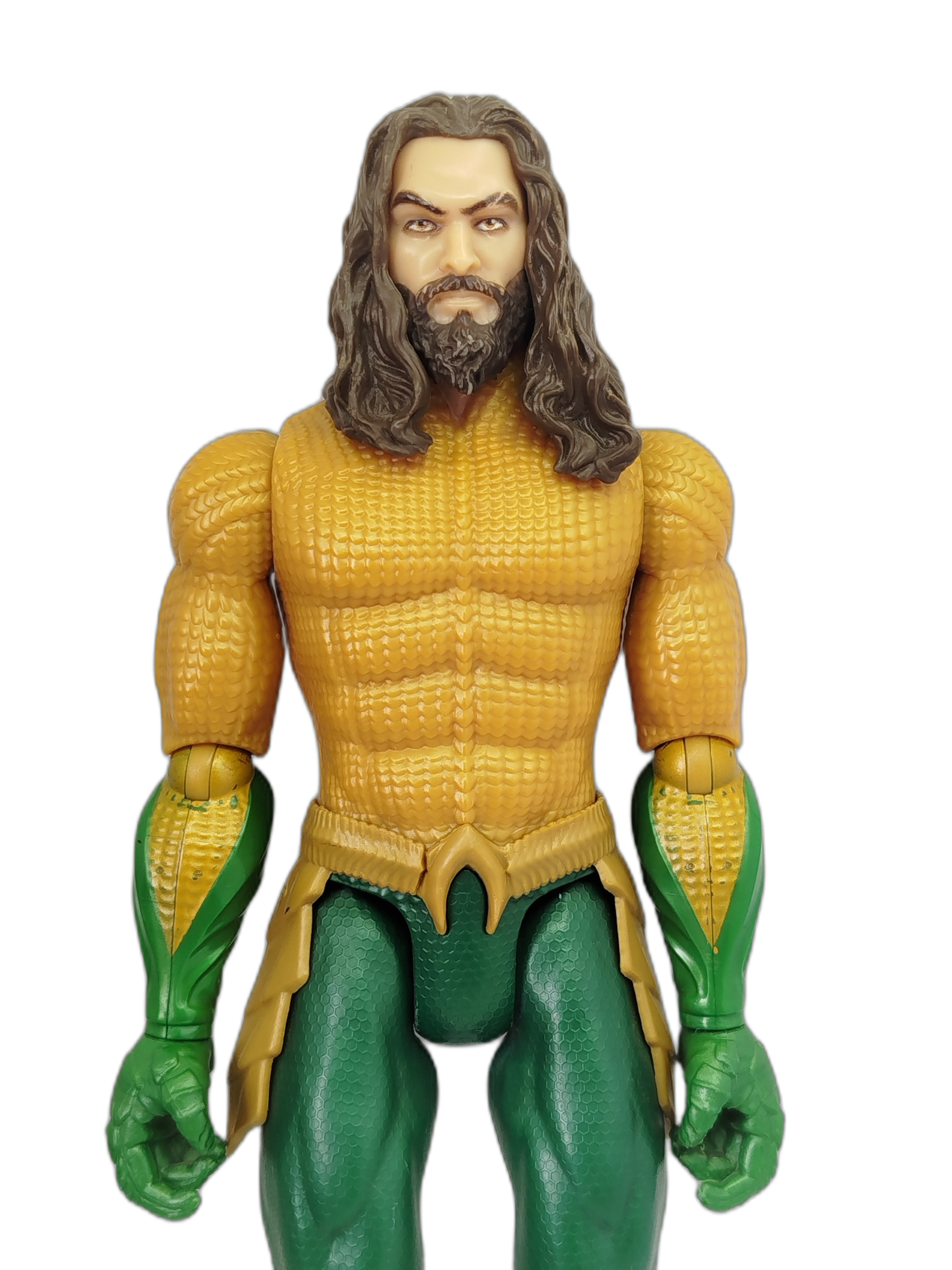 Aquaman (Arthur Curry con Traje Dorado Clásico) perteneciente a la serie cinematográfica True-Moves
