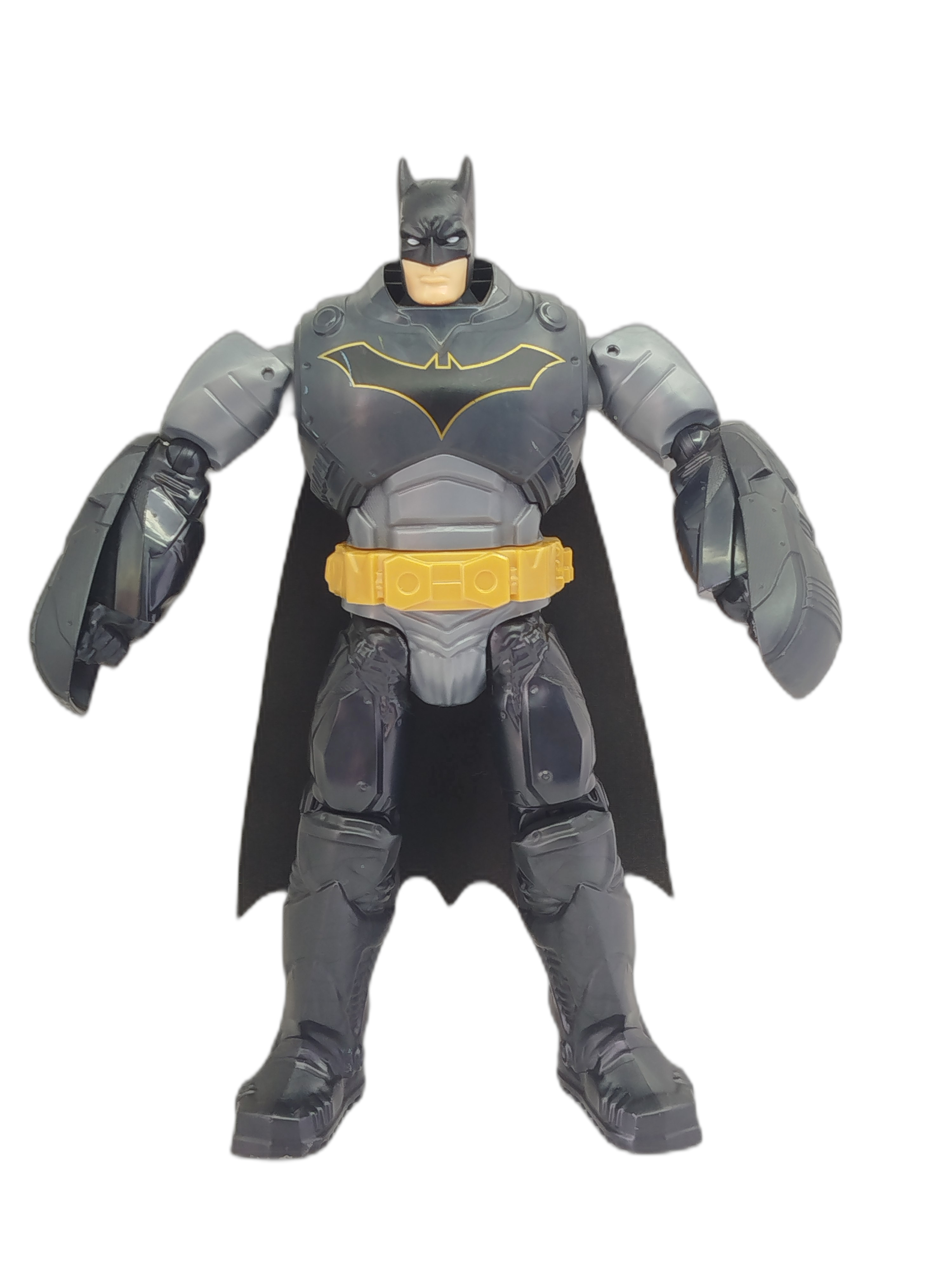 Batman con Armadura Thrasher (Thrasher Armor Batman Deluxe), de la línea Batman Missions / Batman Unlimited