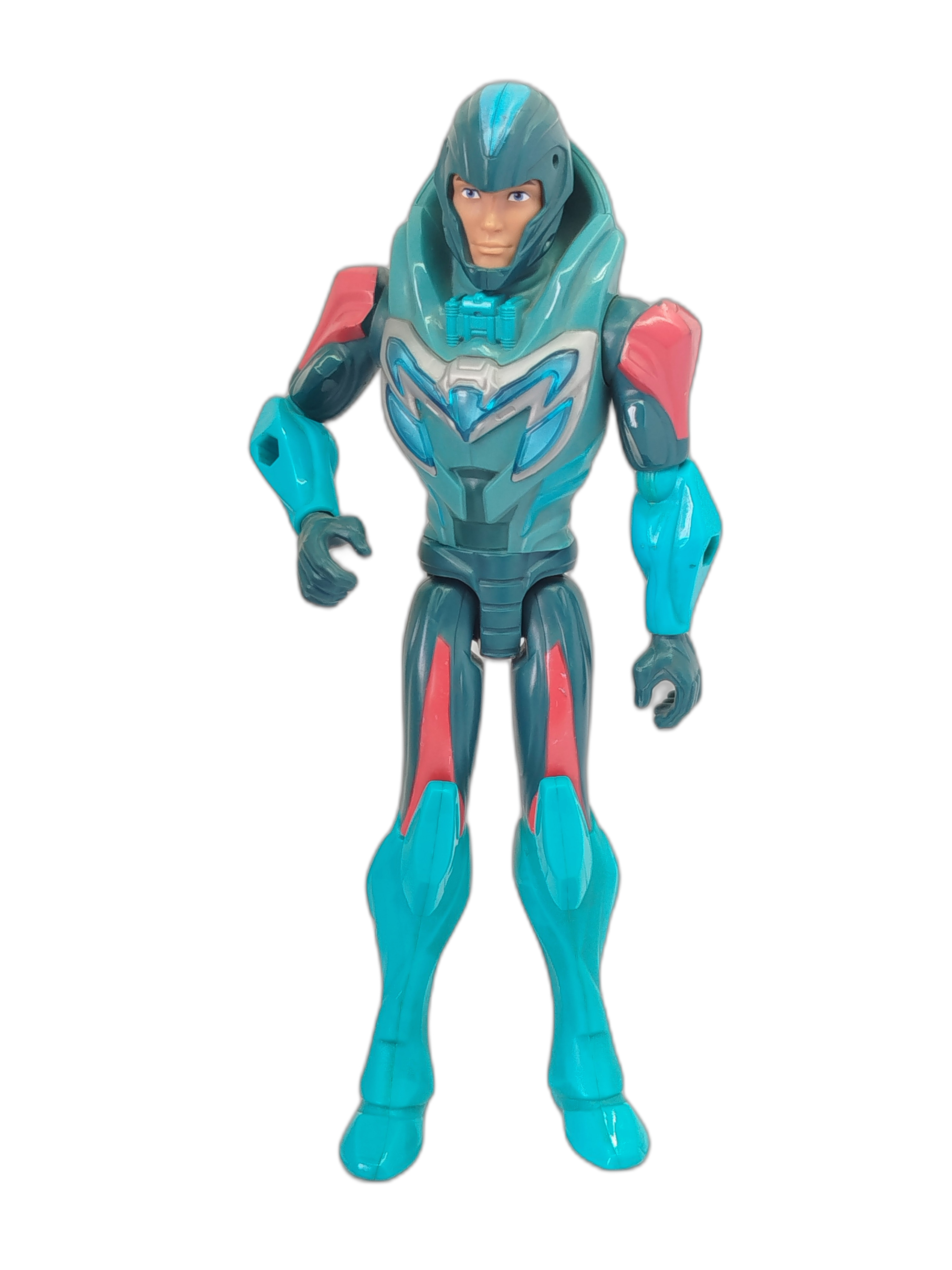 Max Steel: Ataque de Vuelo (Flight Attack), perteneciente a la línea Connect-Tek. Corresponde a la etapa del reboot o reinicio animado del personaje