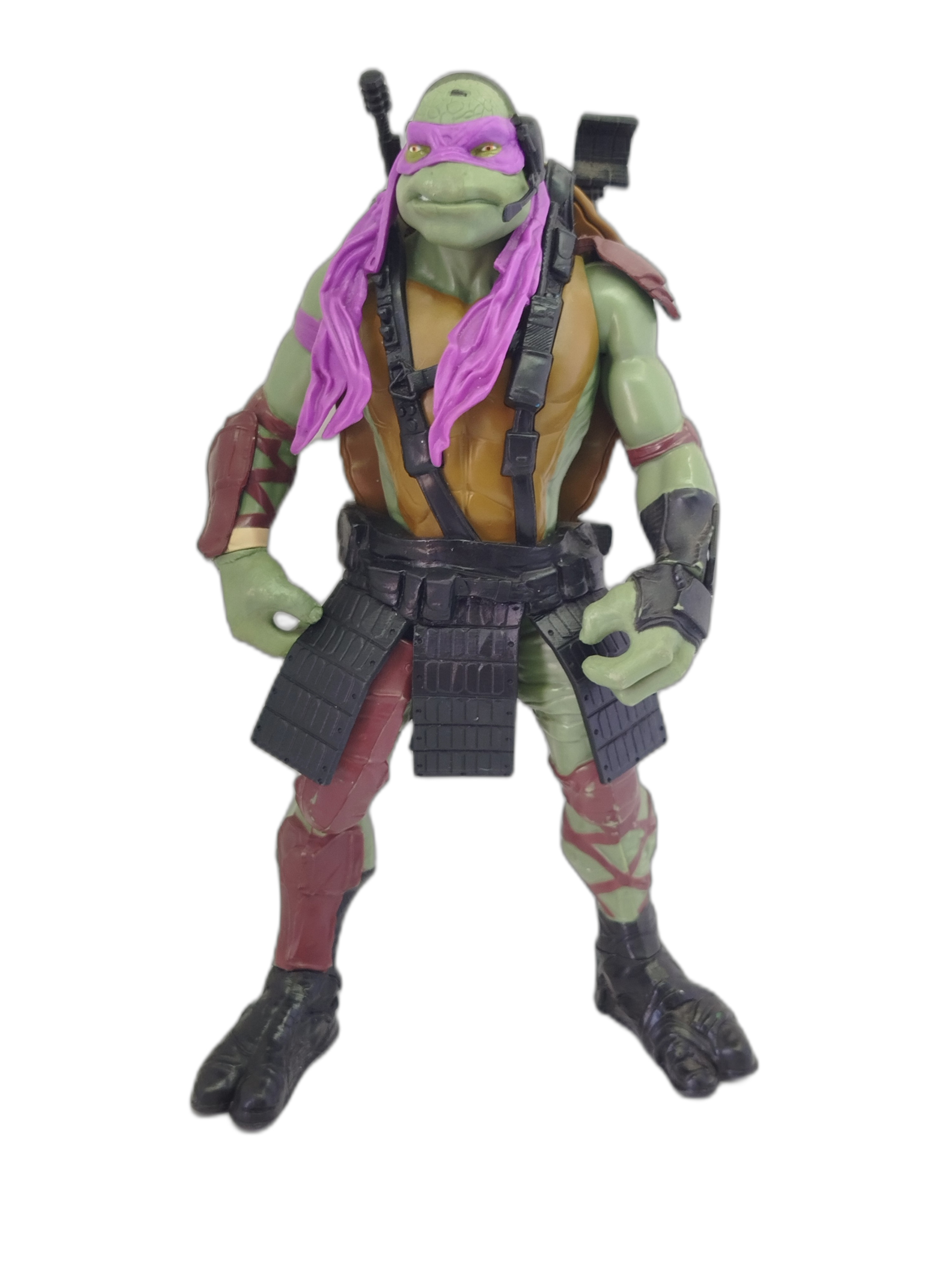 TORTUGAS NINJA - Figura de acción gigante de Donatello basada en la película de acción real Teenage Mutant Ninja Turtles (2014) dirigida por Jonathan Liebesman y producida por Michael Bay