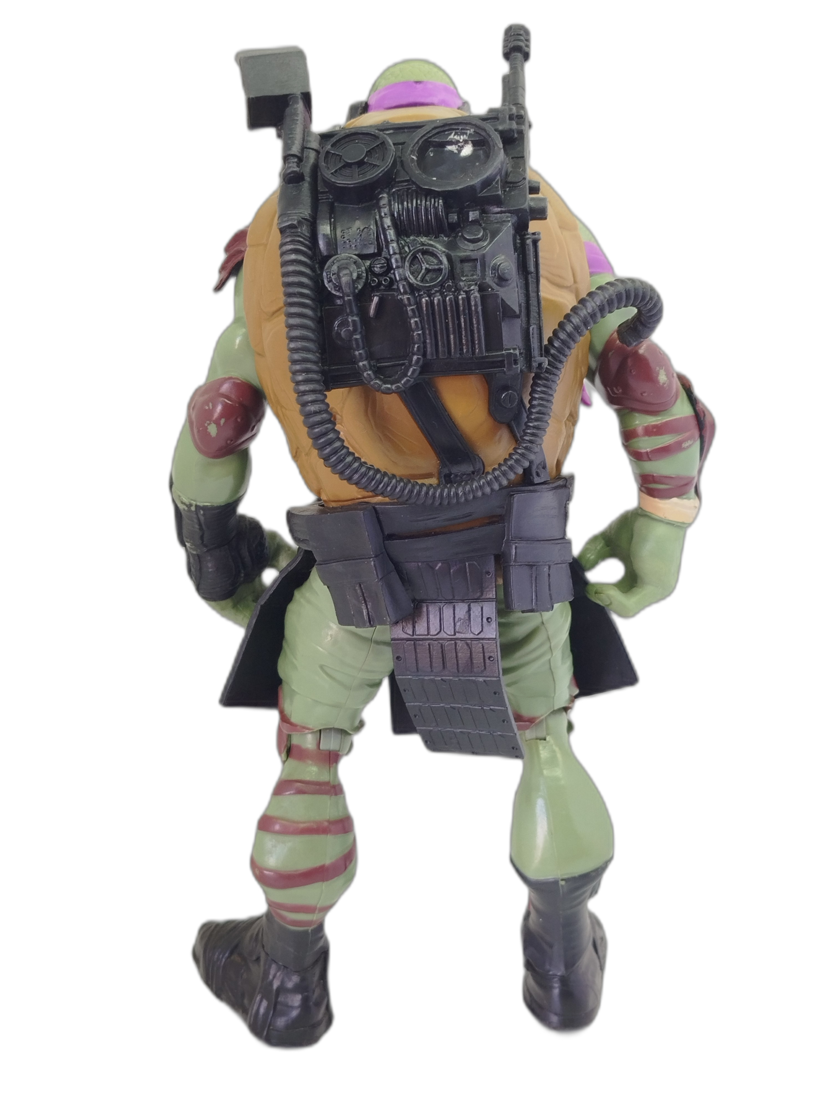 TORTUGAS NINJA - Figura de acción gigante de Donatello basada en la película de acción real Teenage Mutant Ninja Turtles (2014) dirigida por Jonathan Liebesman y producida por Michael Bay
