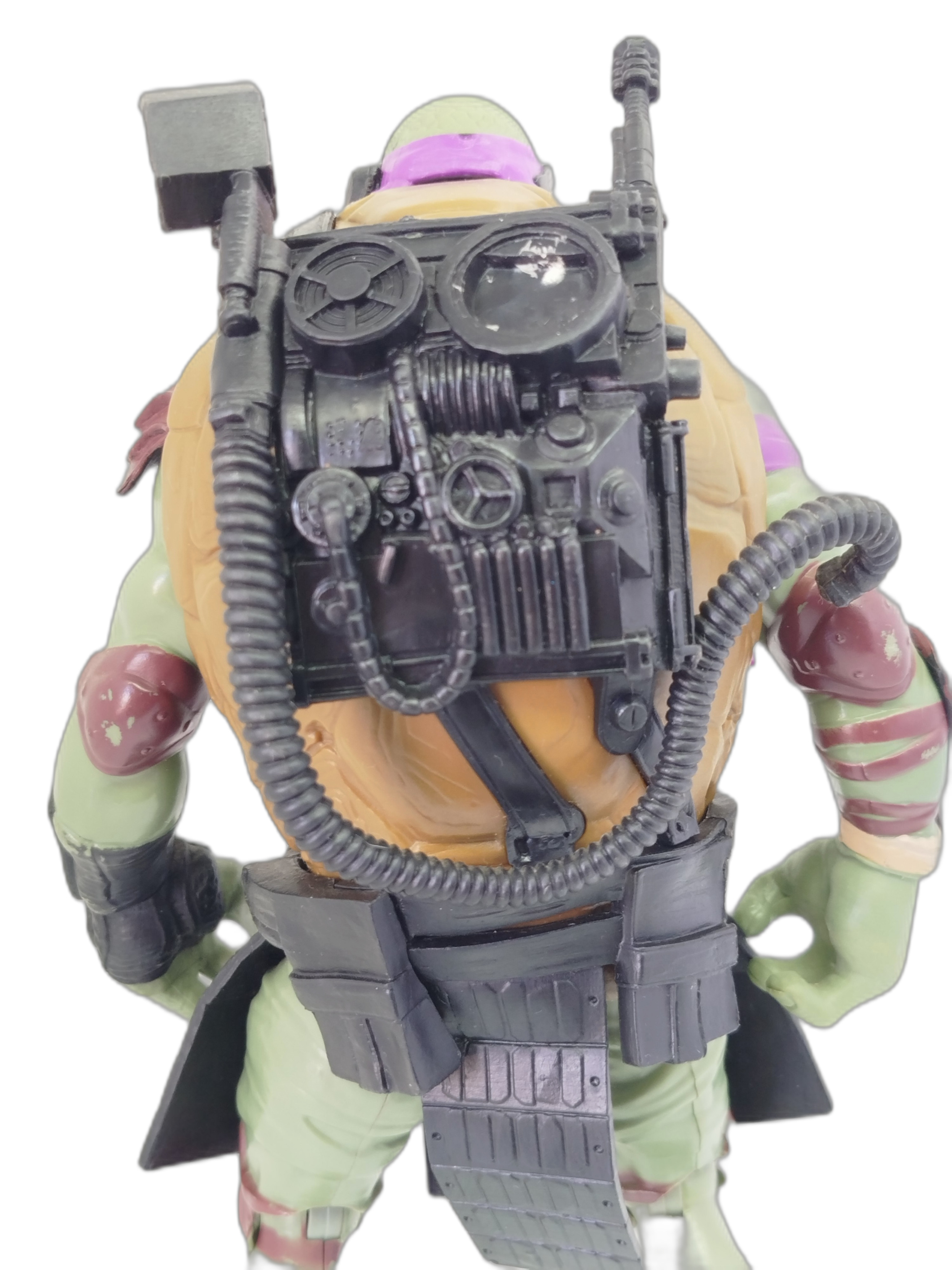 TORTUGAS NINJA - Figura de acción gigante de Donatello basada en la película de acción real Teenage Mutant Ninja Turtles (2014) dirigida por Jonathan Liebesman y producida por Michael Bay