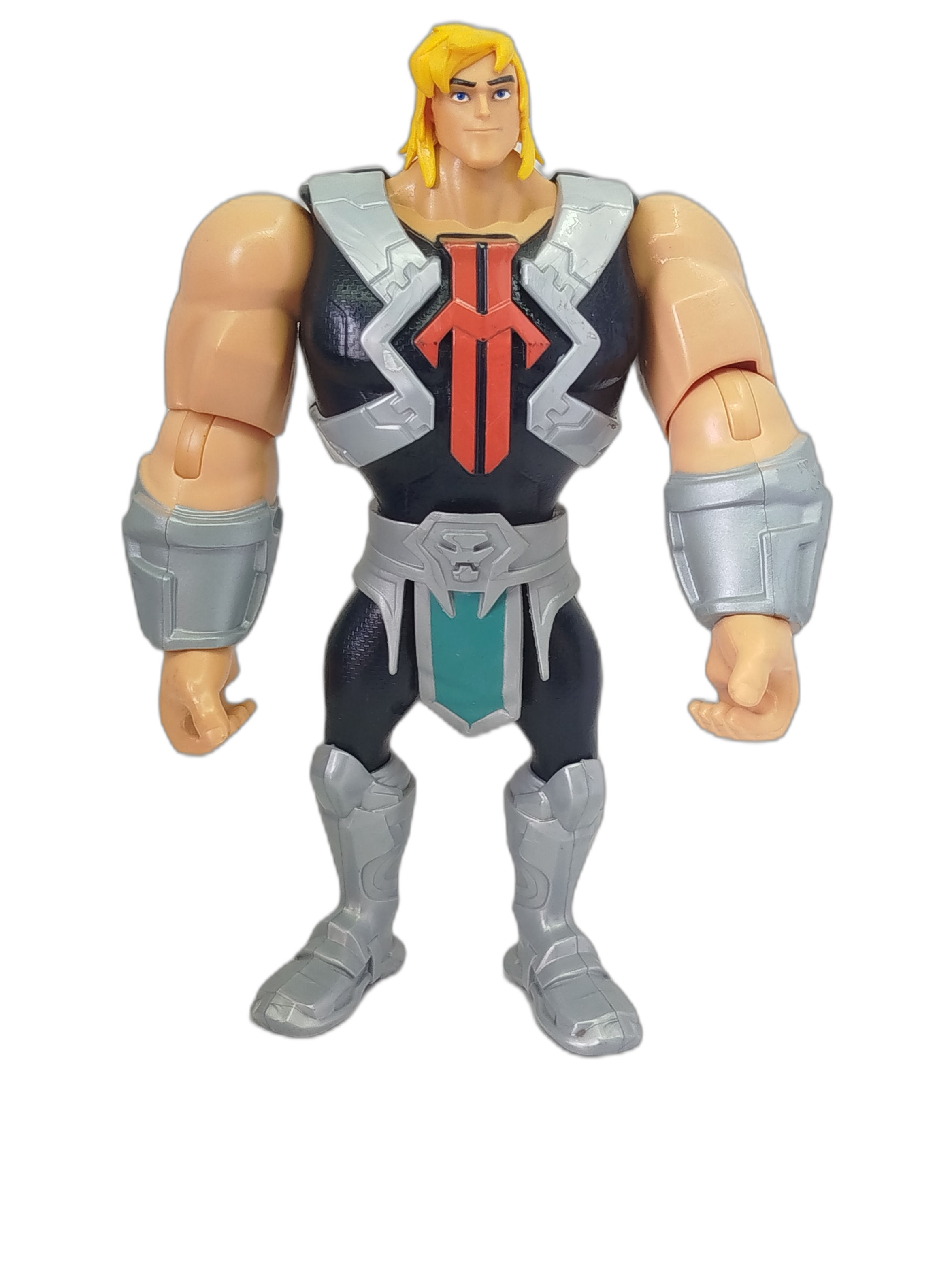 He-Man de la línea Large Action Figures. Está basada completamente en la serie animada de CGI de Netflix He-Man y los Amos del Universo