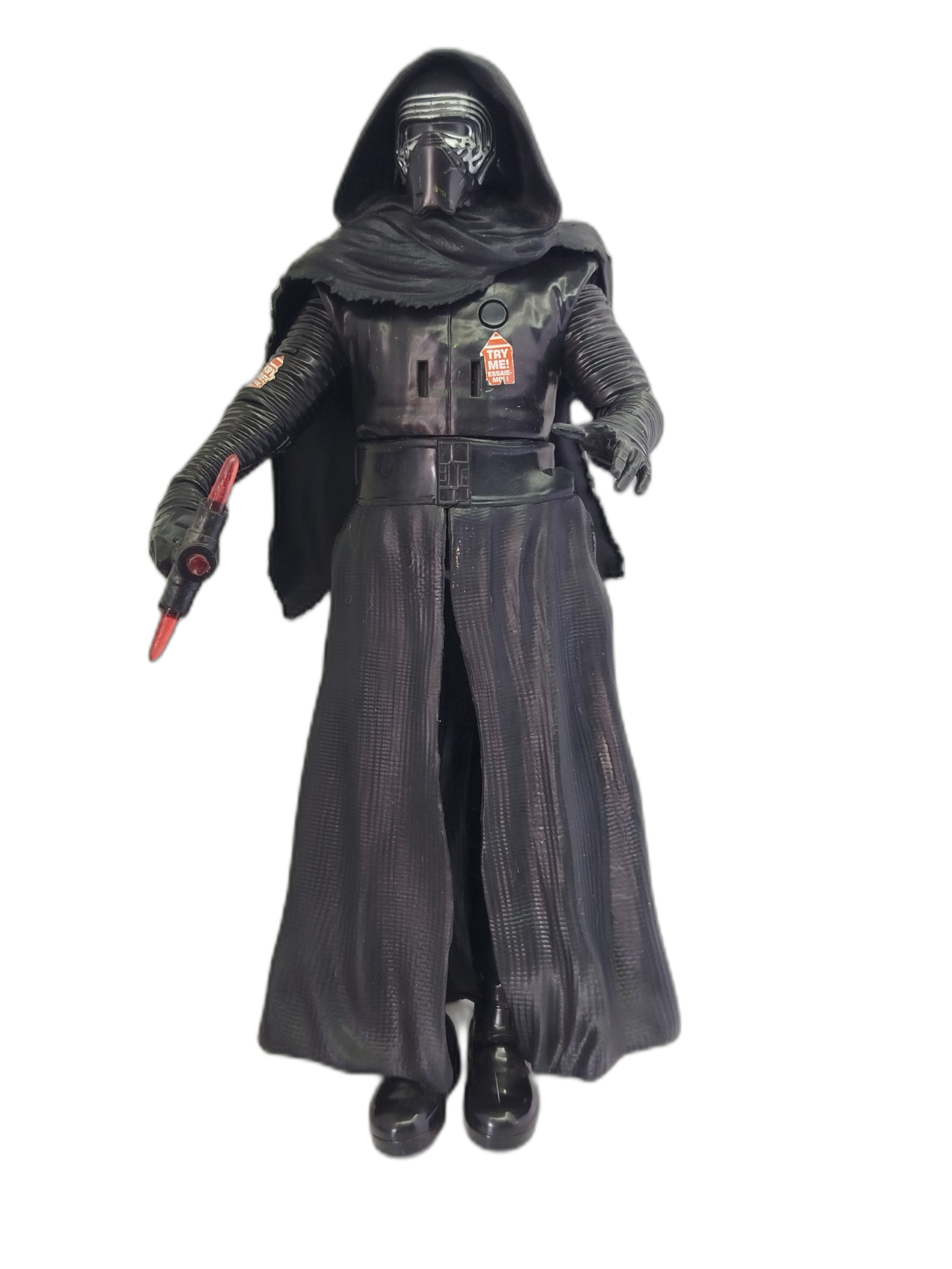 Kylo Ren (Talking Action Figure) de la línea exclusiva de Disney Store,  de la película Star Wars: El Despertar de la Fuerza [Image Context].