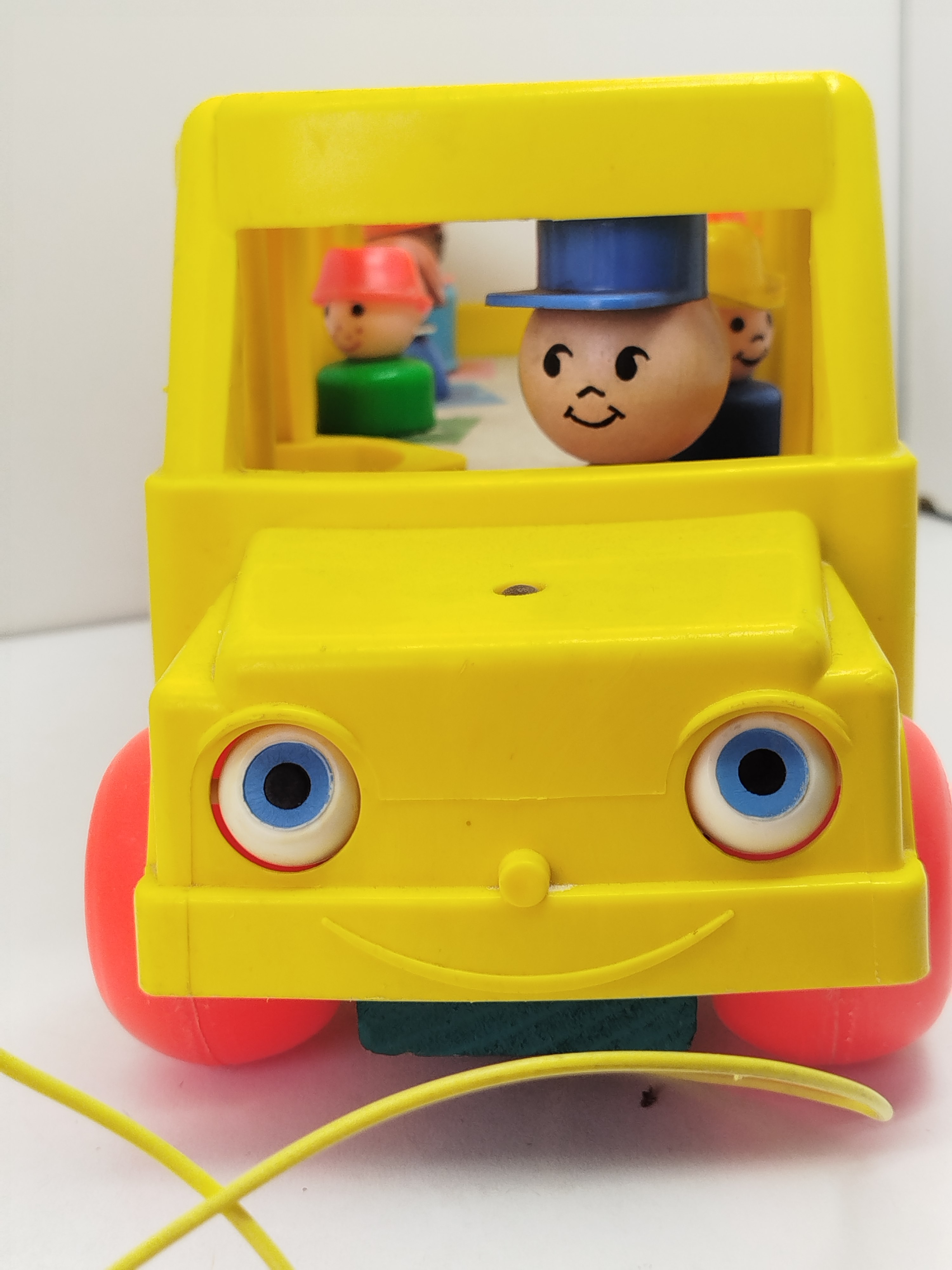 Autobús escolar clásico Fisher-Price Little People (Modelo #192 Vintage)