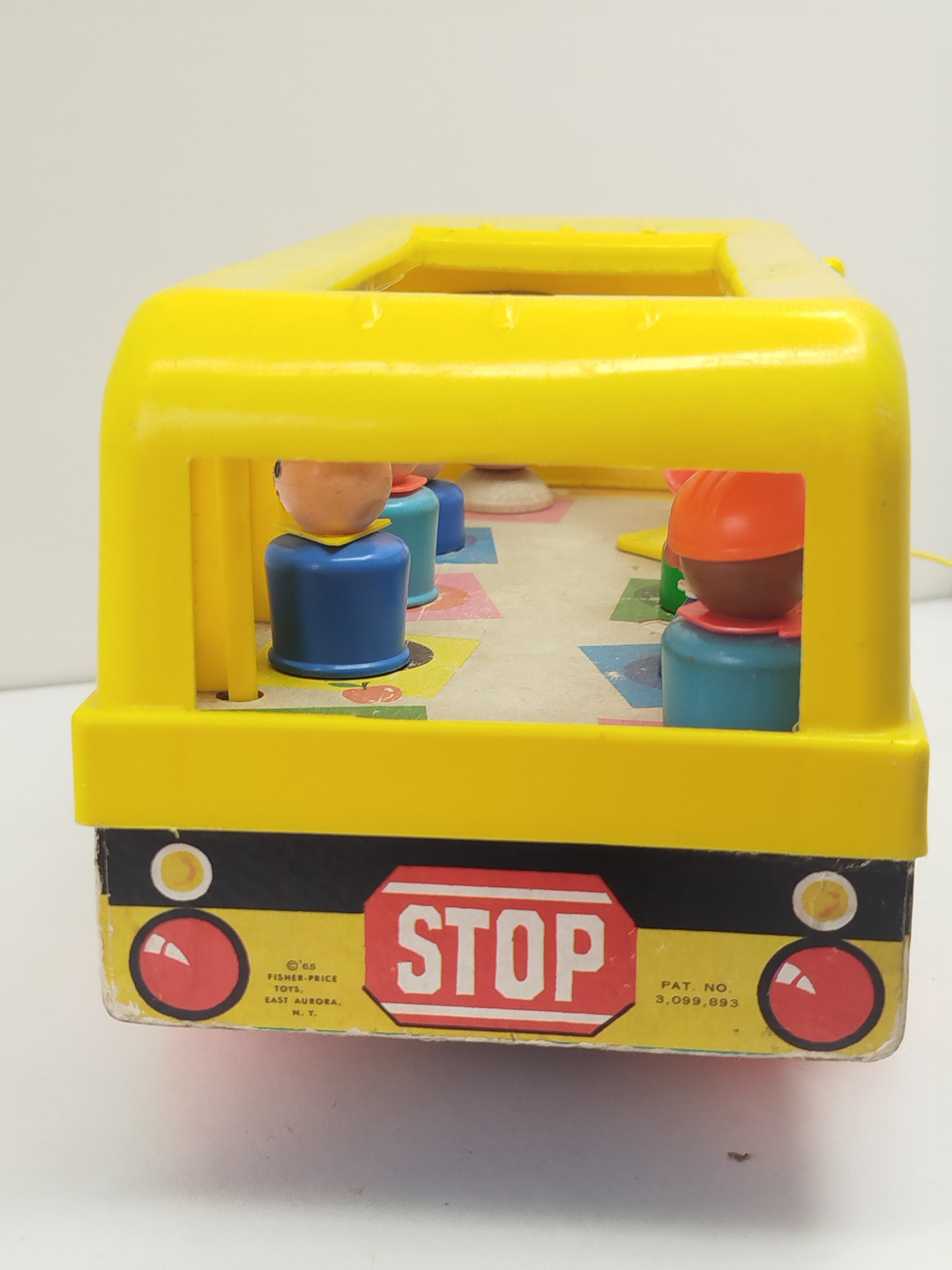 Autobús escolar clásico Fisher-Price Little People (Modelo #192 Vintage)