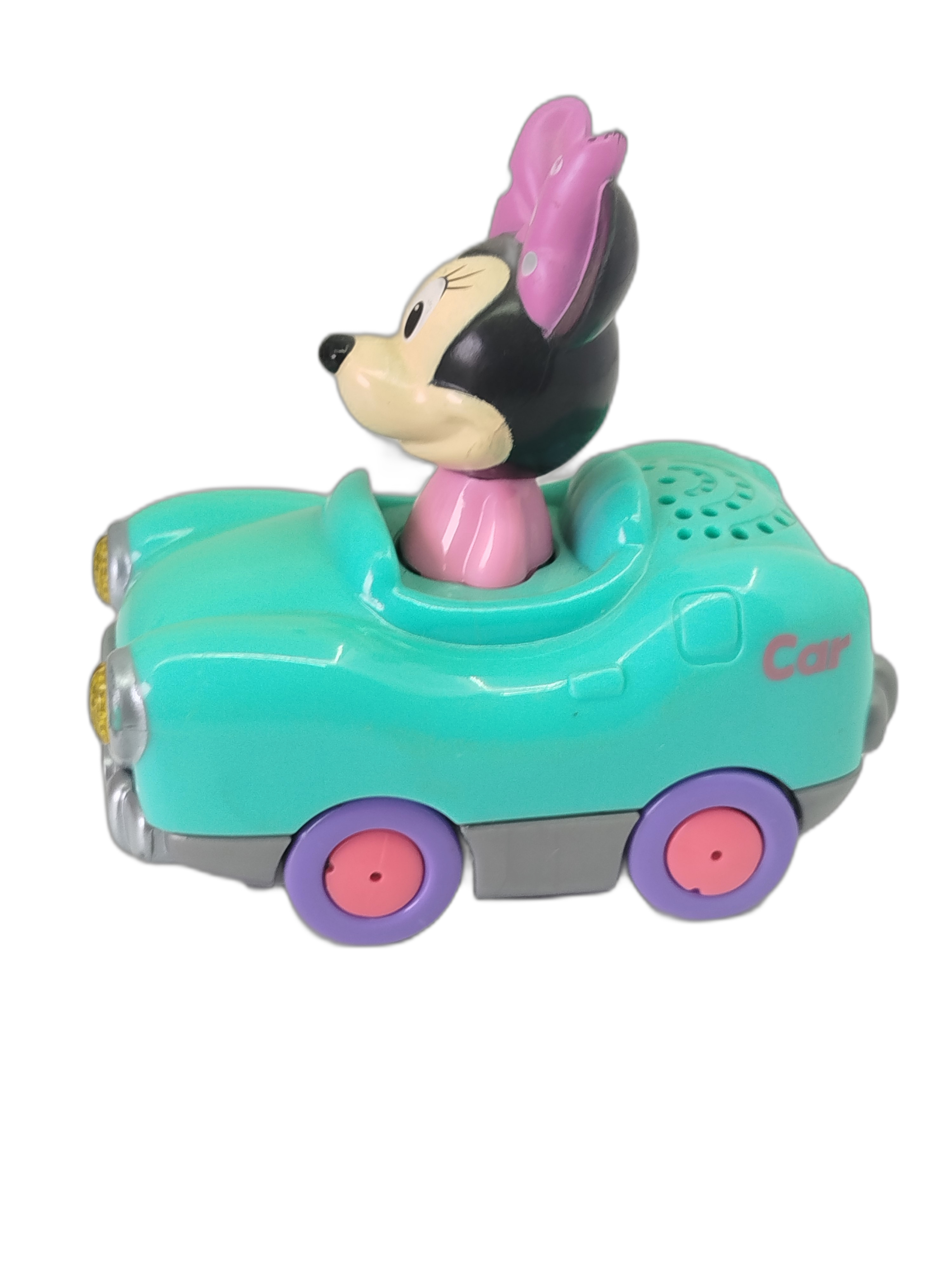 Coche interactivo convertible de Minnie Mouse, perteneciente a la famosa línea Go! Go! Smart Wheels (conocida en español como Tut Tut Bólidos)