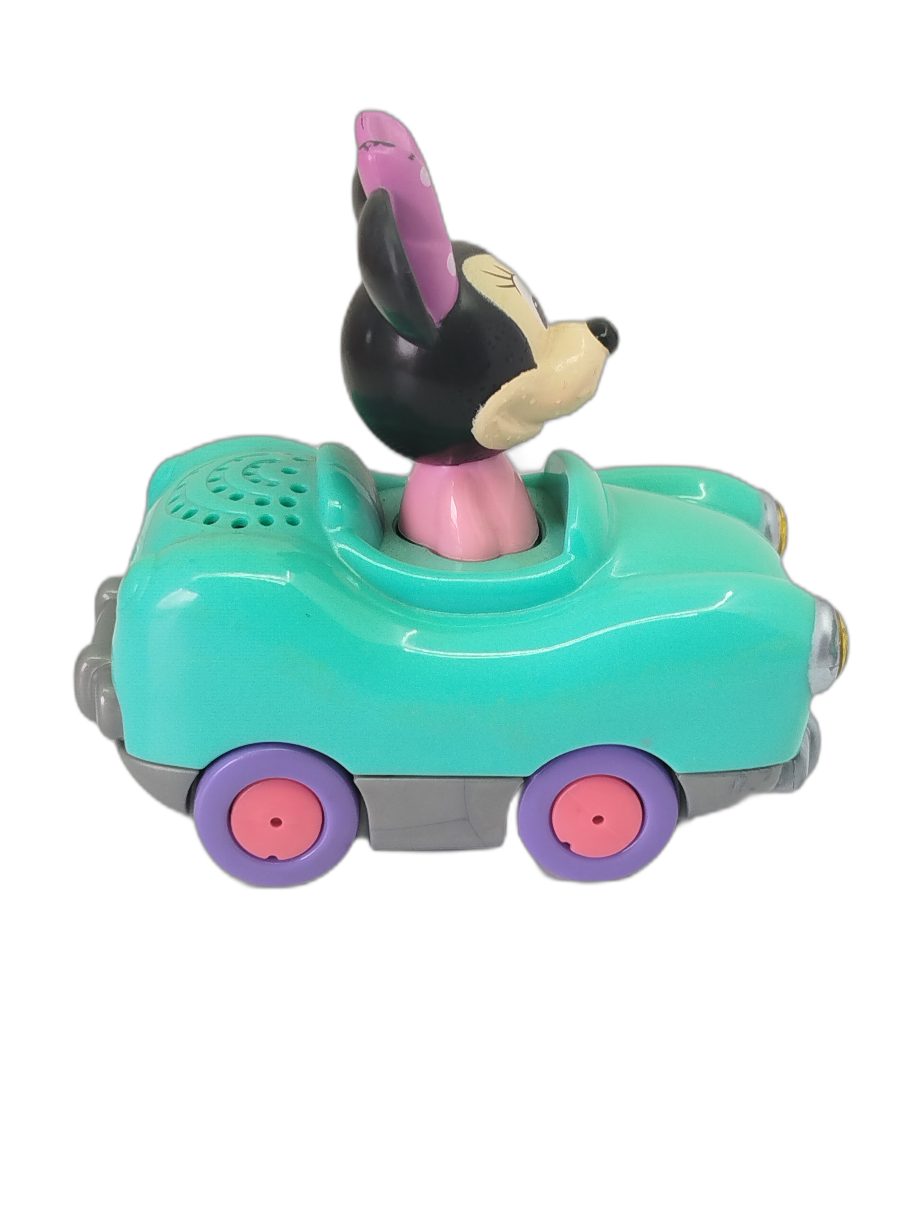 Coche interactivo convertible de Minnie Mouse, perteneciente a la famosa línea Go! Go! Smart Wheels (conocida en español como Tut Tut Bólidos)