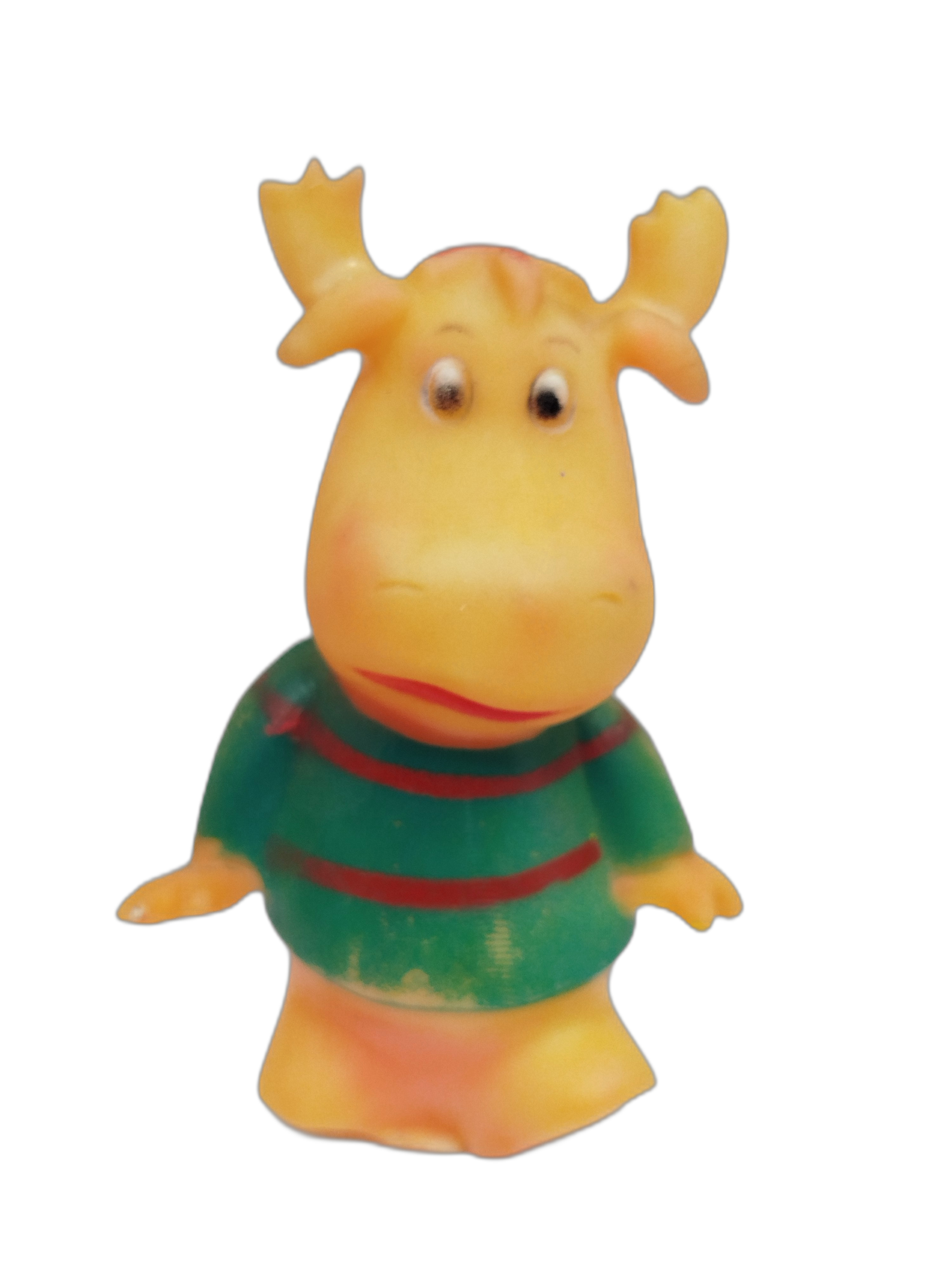 Colección vintage de la serie Los Backyardigans. Hecho de goma rígida y plástico PVC