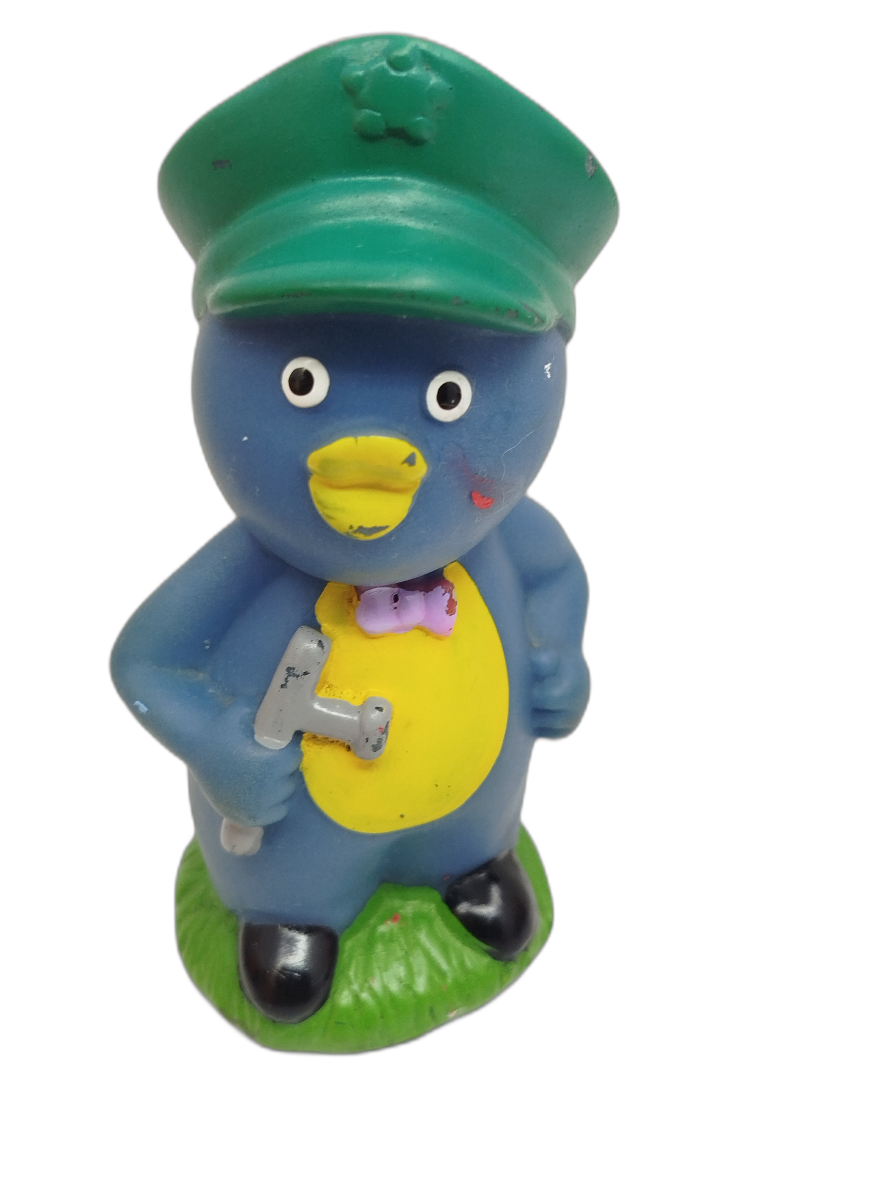 Colección vintage de la serie Los Backyardigans. Hecho de goma rígida y plástico PVC